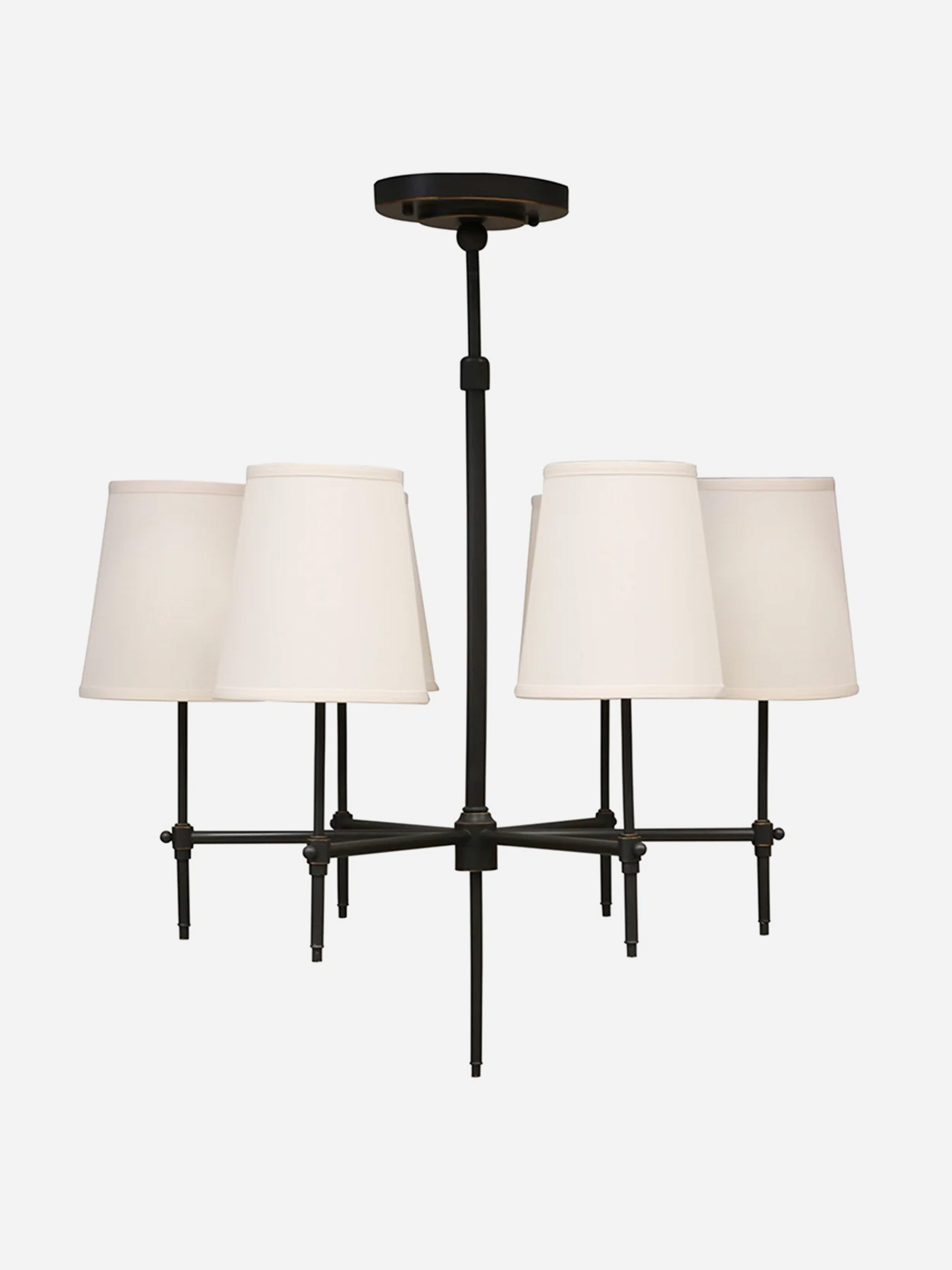 New York 6 Light Chandelier