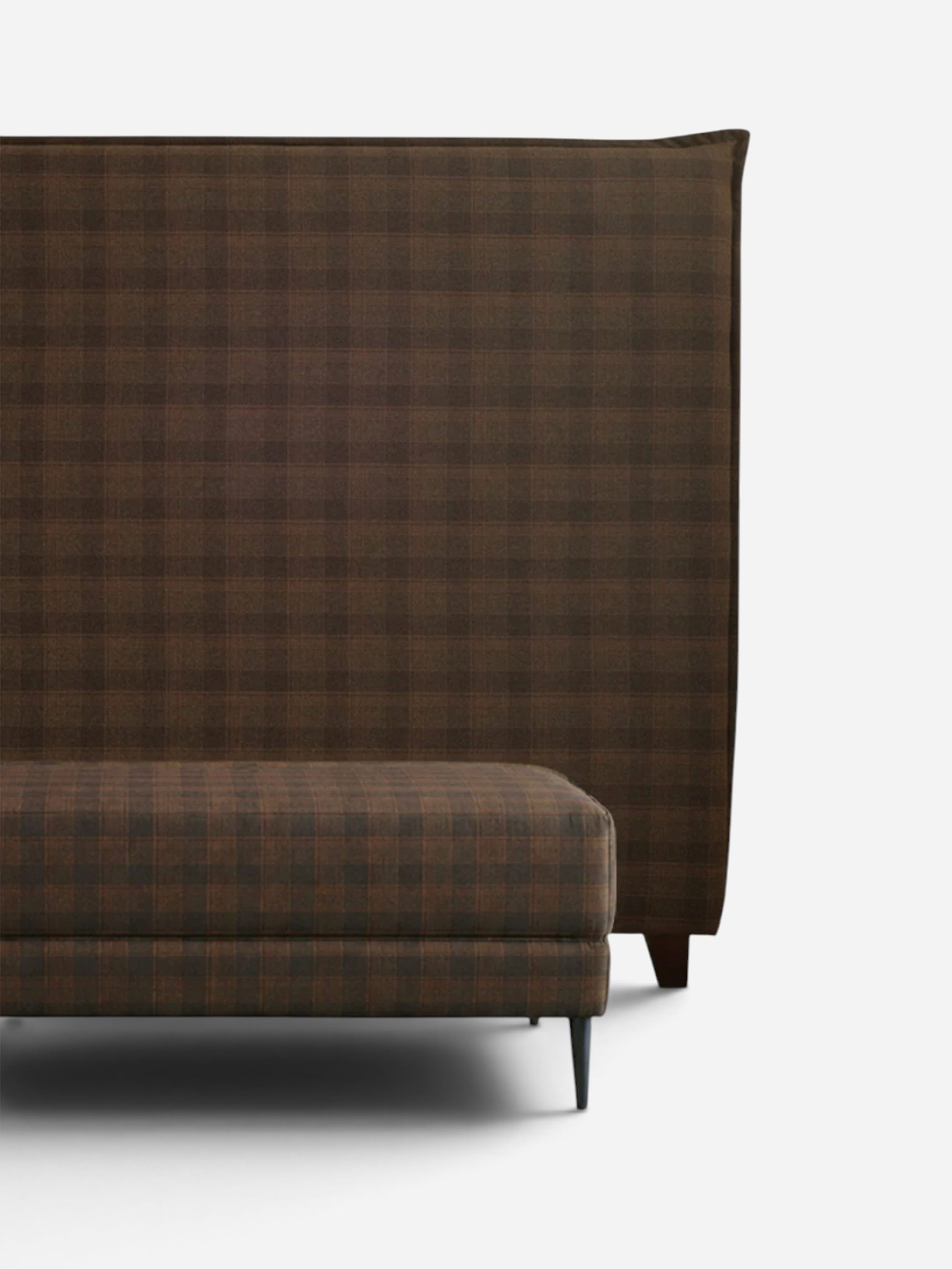 Orlare Cinderwood Plaid Headboard