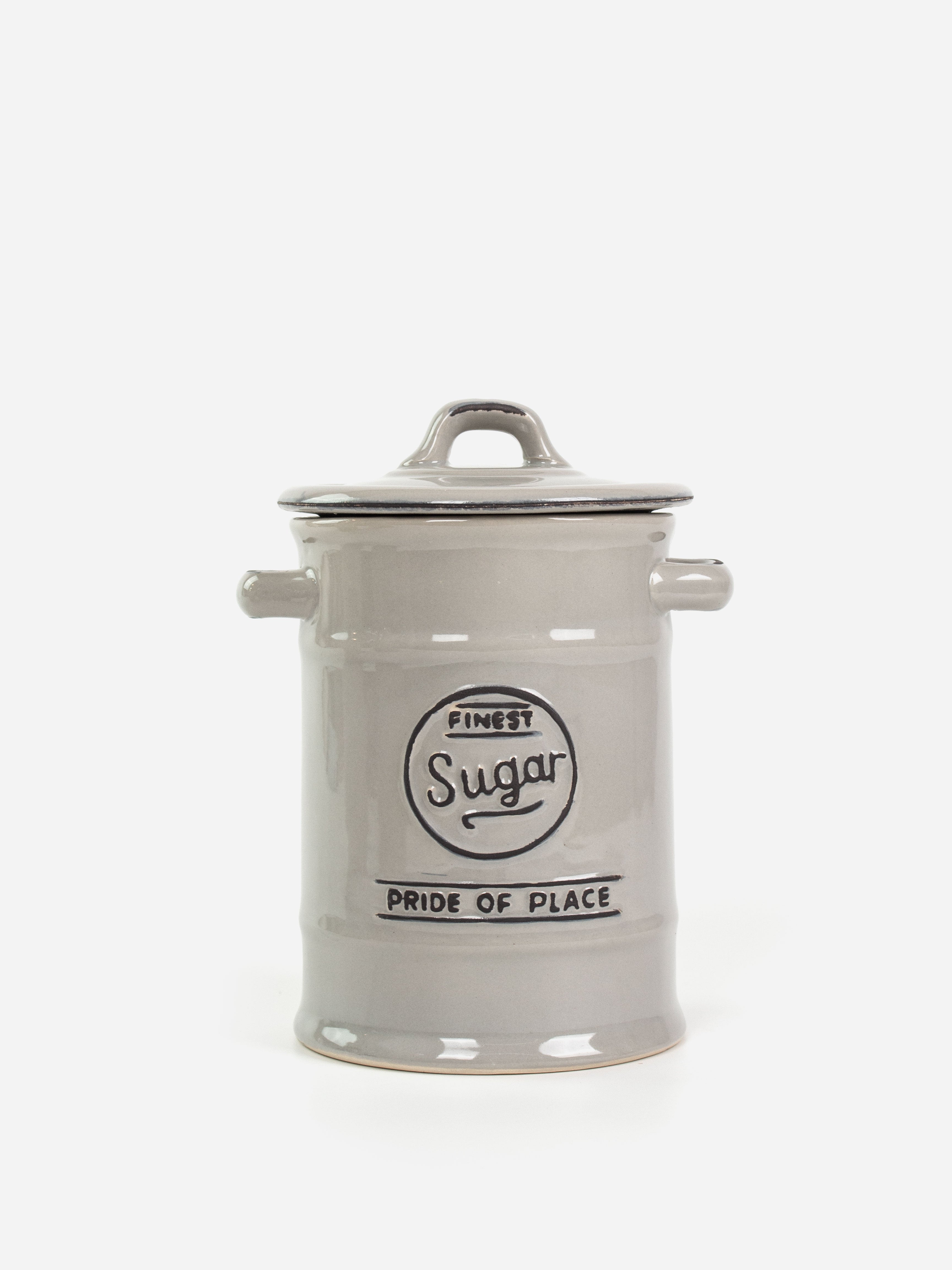PP Grey Sugar Jar