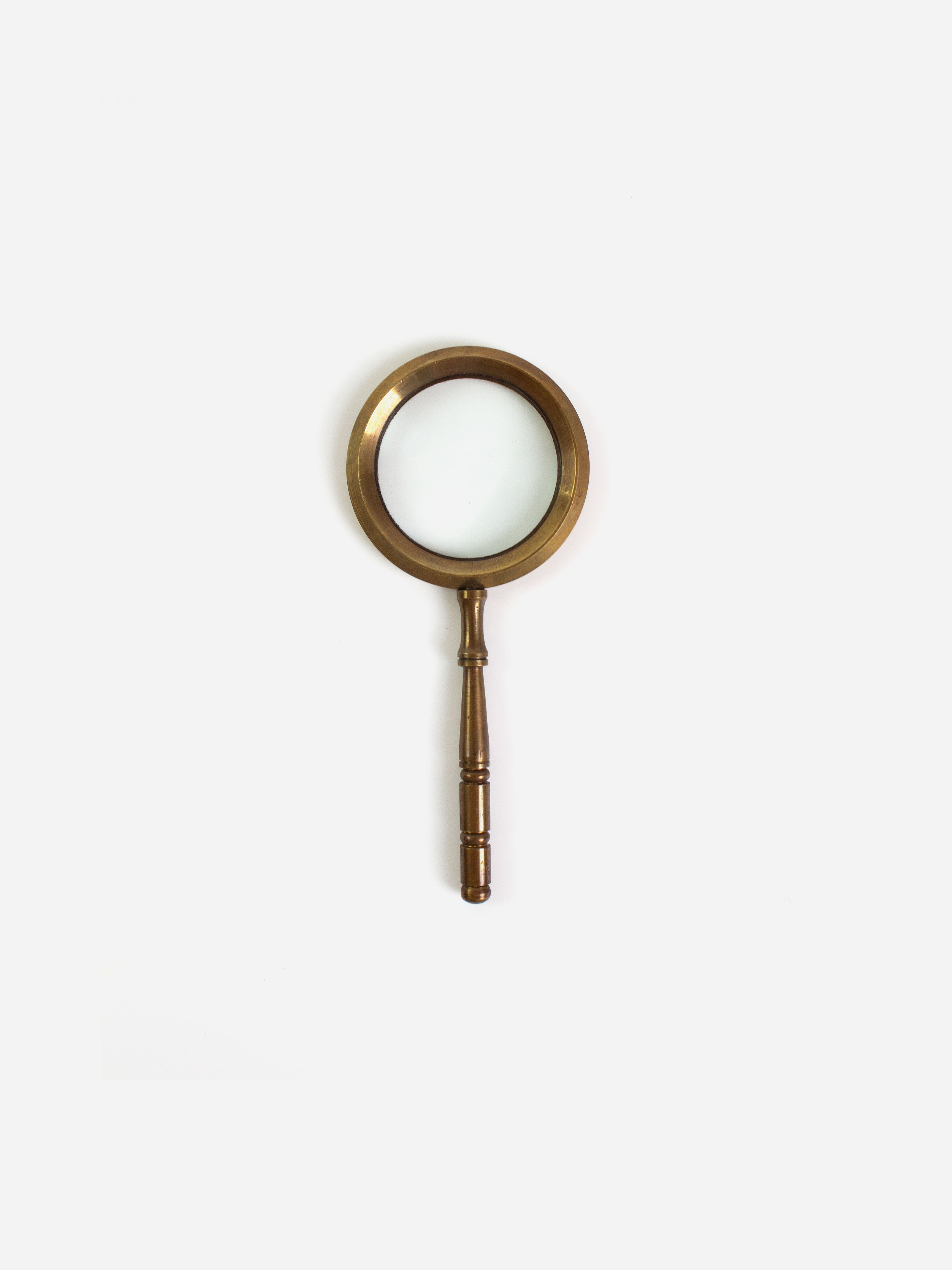 Petite Brass Magnifying Glass