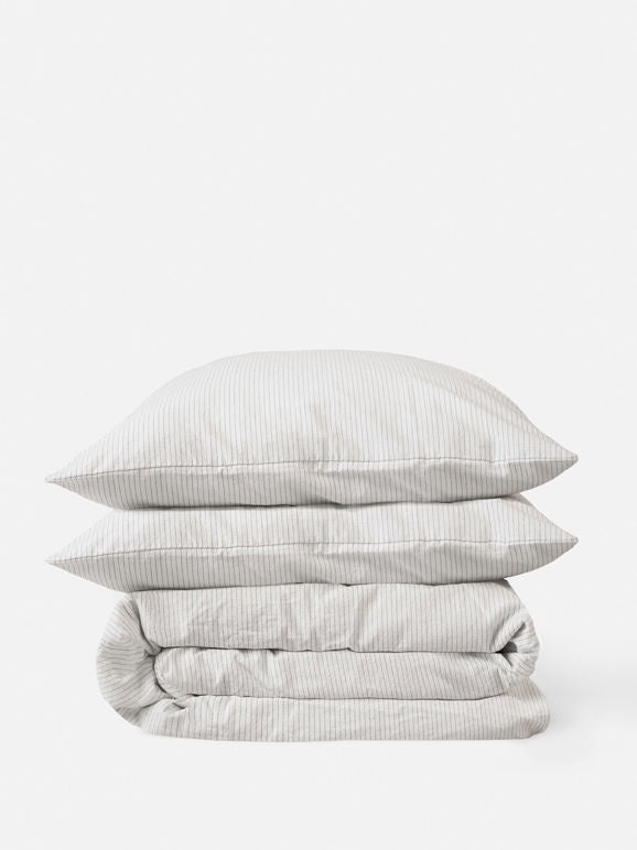 Pinstripe Duvet Cover