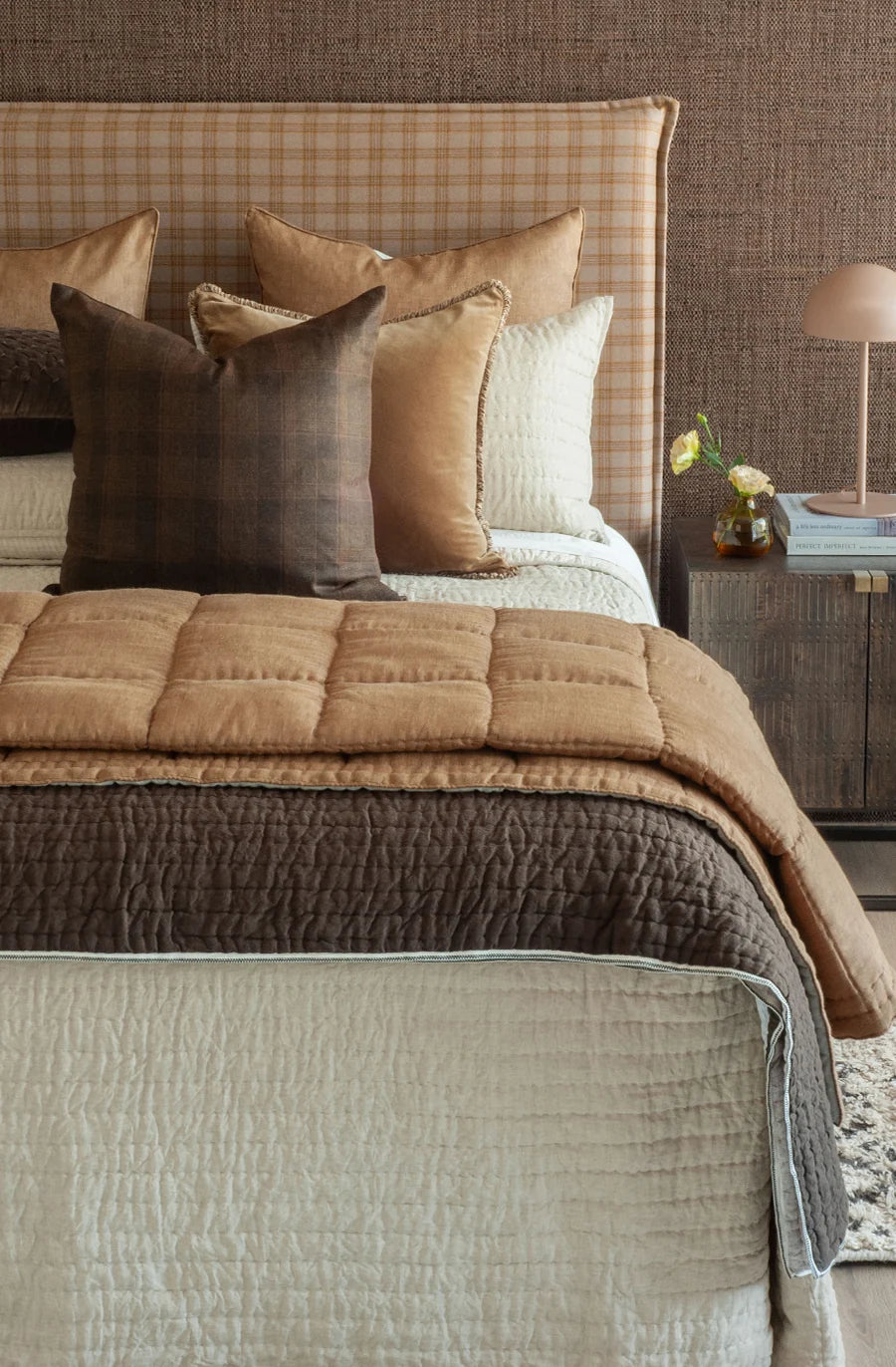 Plaid Cinderwood Cushion