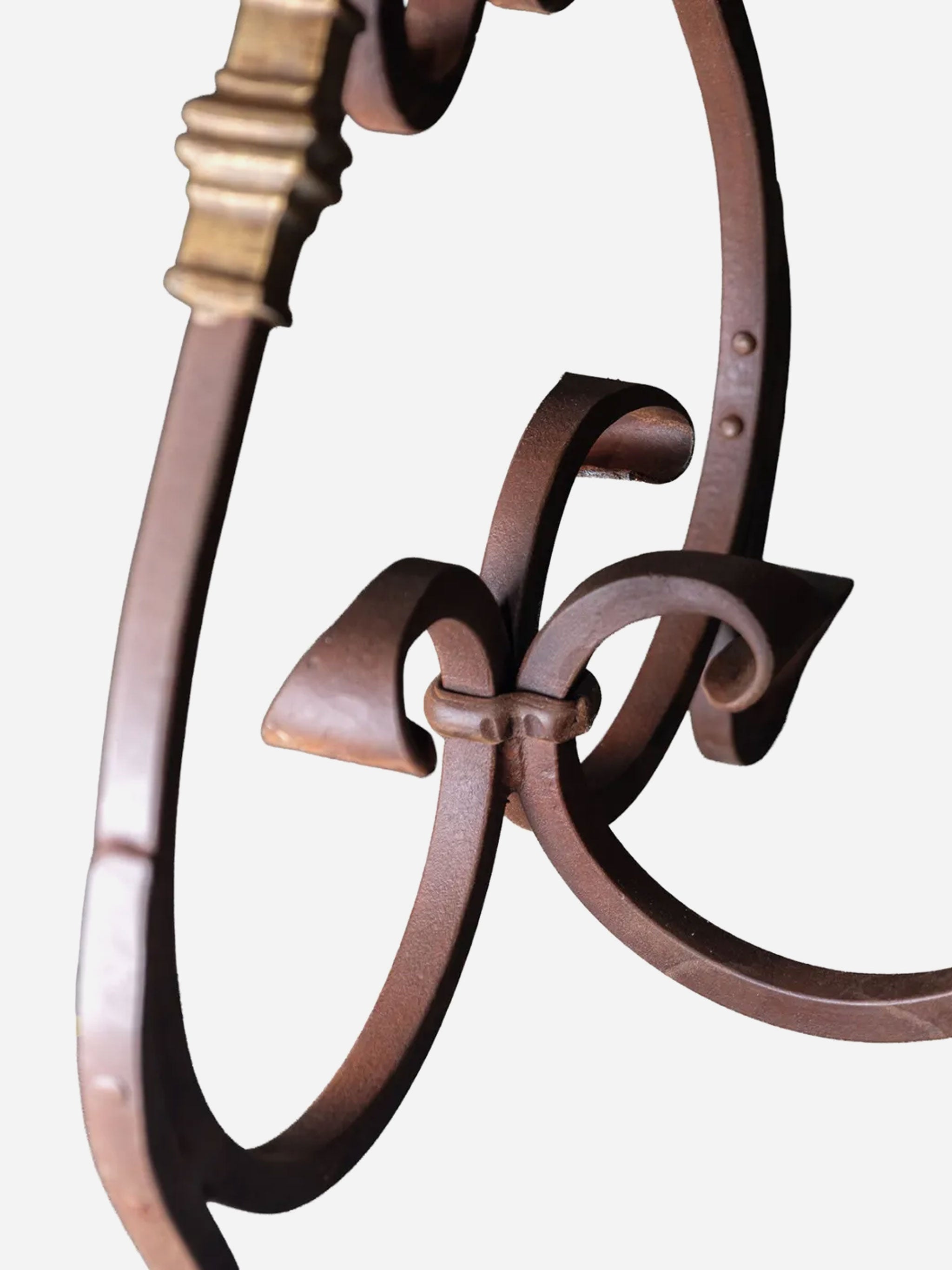 Plasire Iron Table Rustic Finish