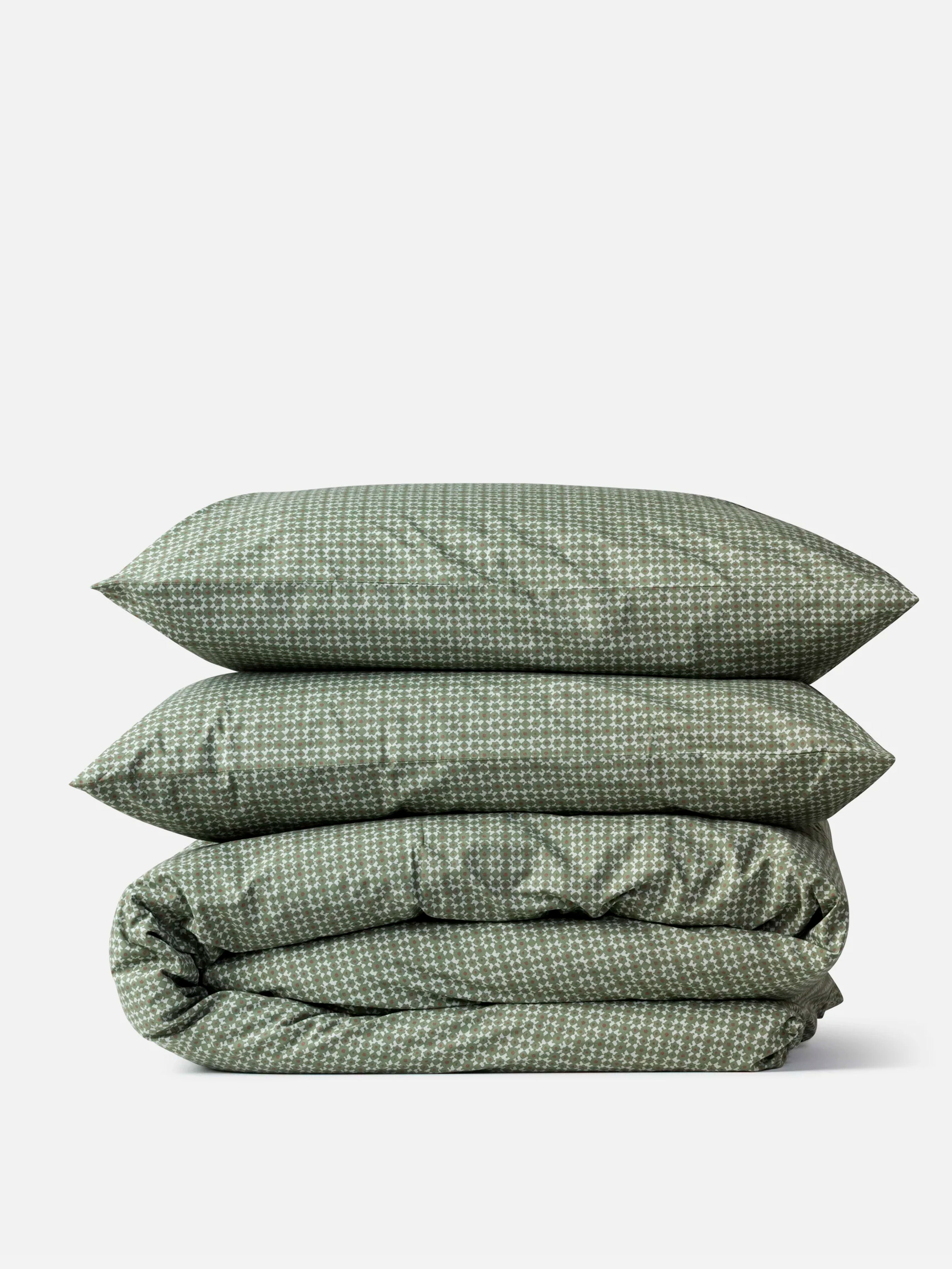 Porto Kale & Shadow Duvet Cover