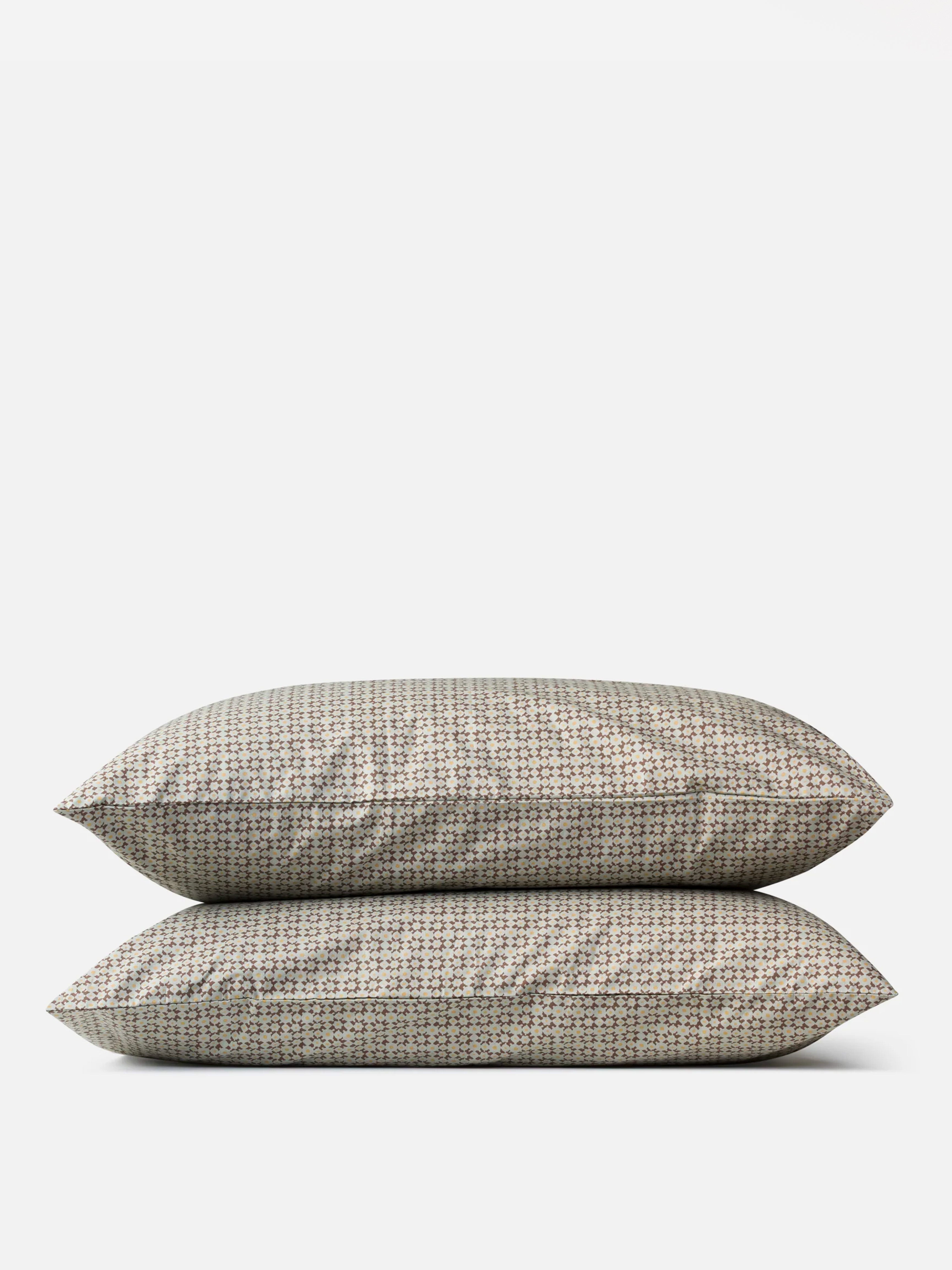 Porto Miso & Cocoa Pillowcase Pair