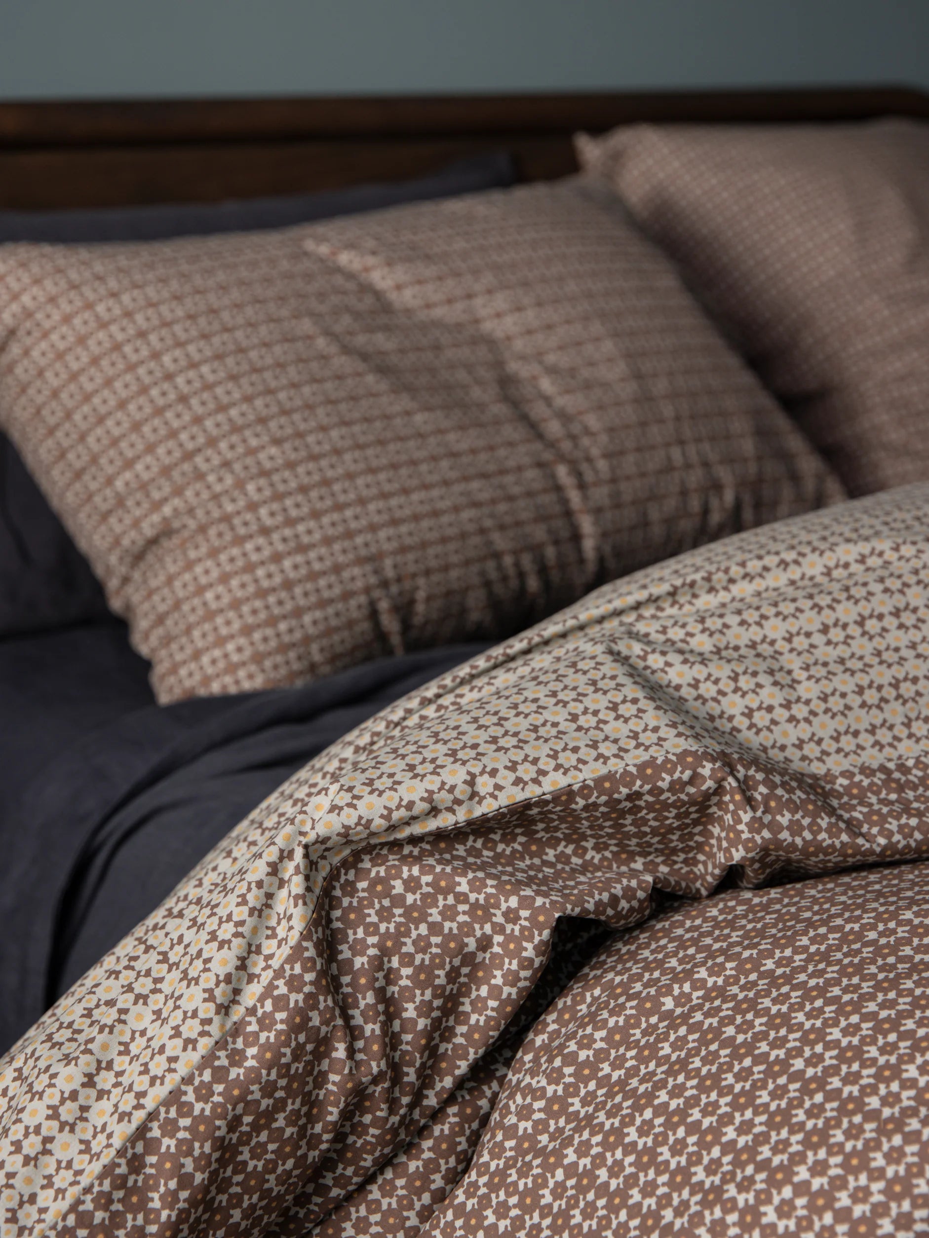Porto Cocoa & Miso Duvet Cover