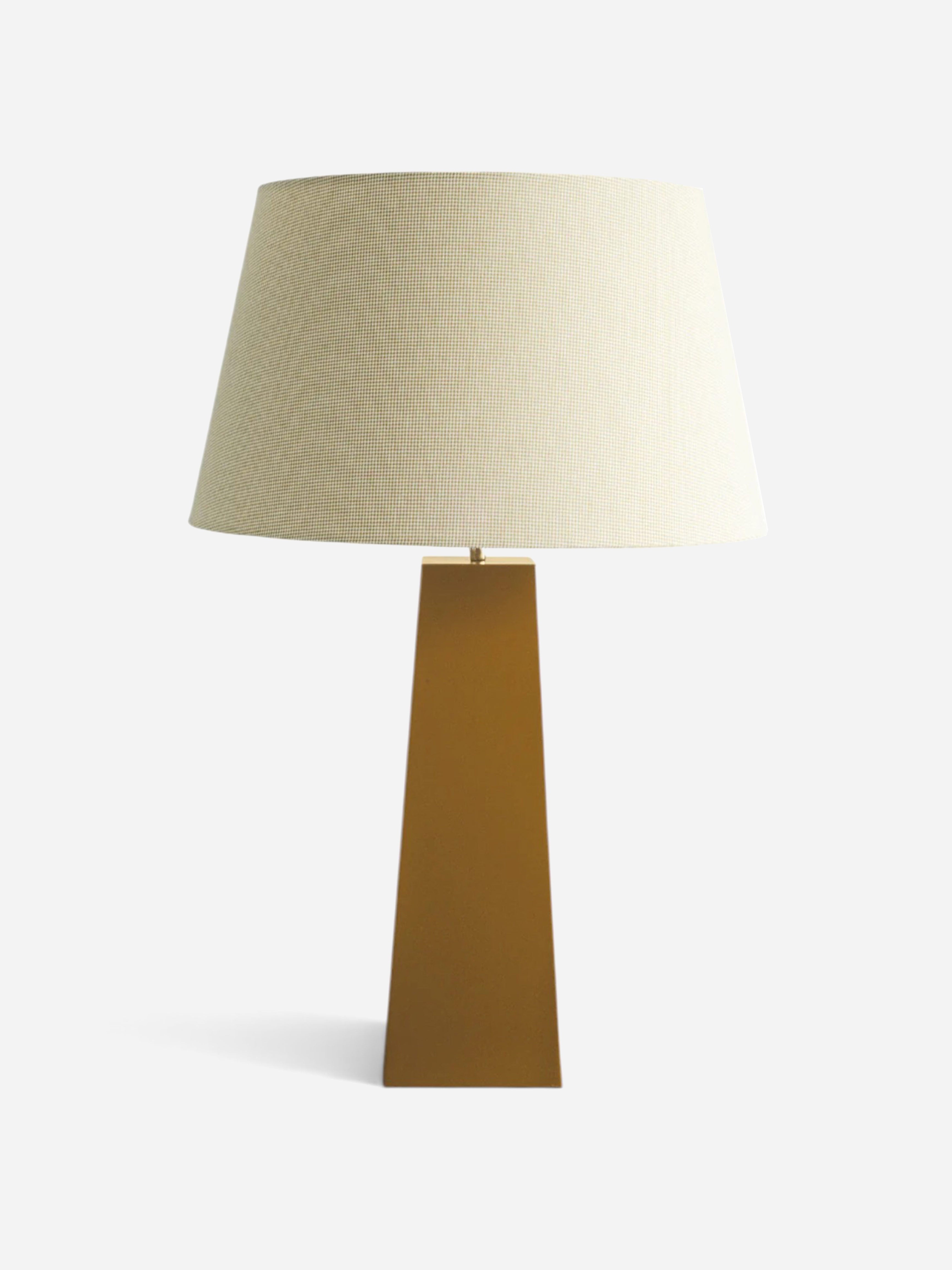 Quattro Ochre Lamp