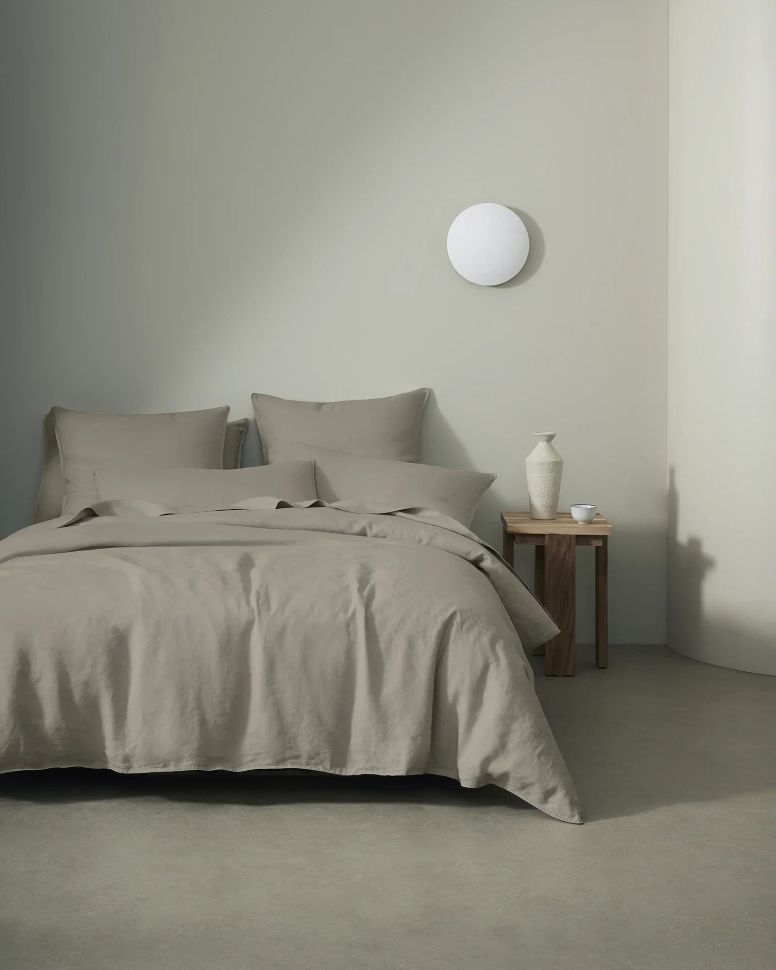 Ravello Pebble Linen Quilt