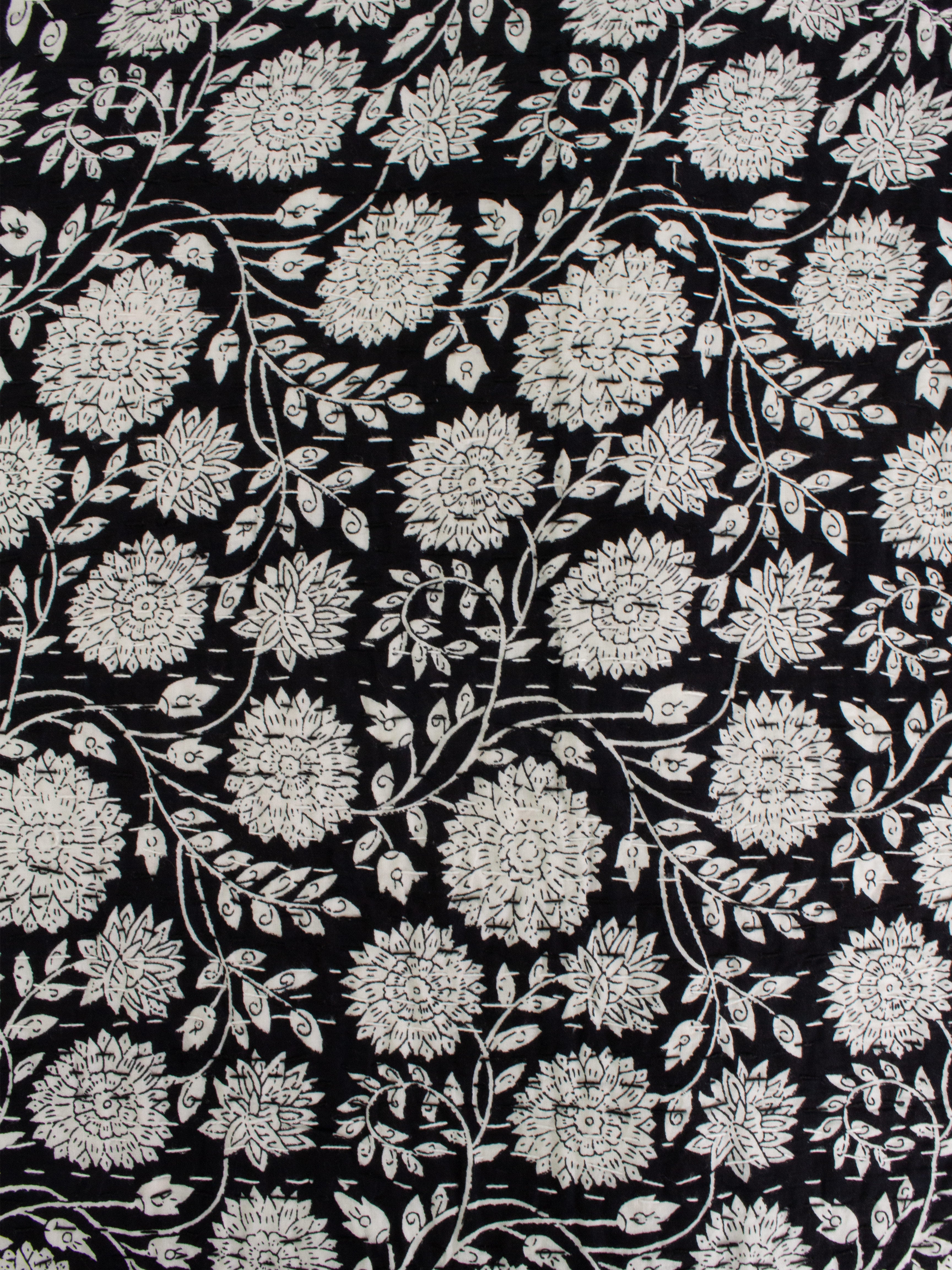 Raven Vine Cotton Bedspread
