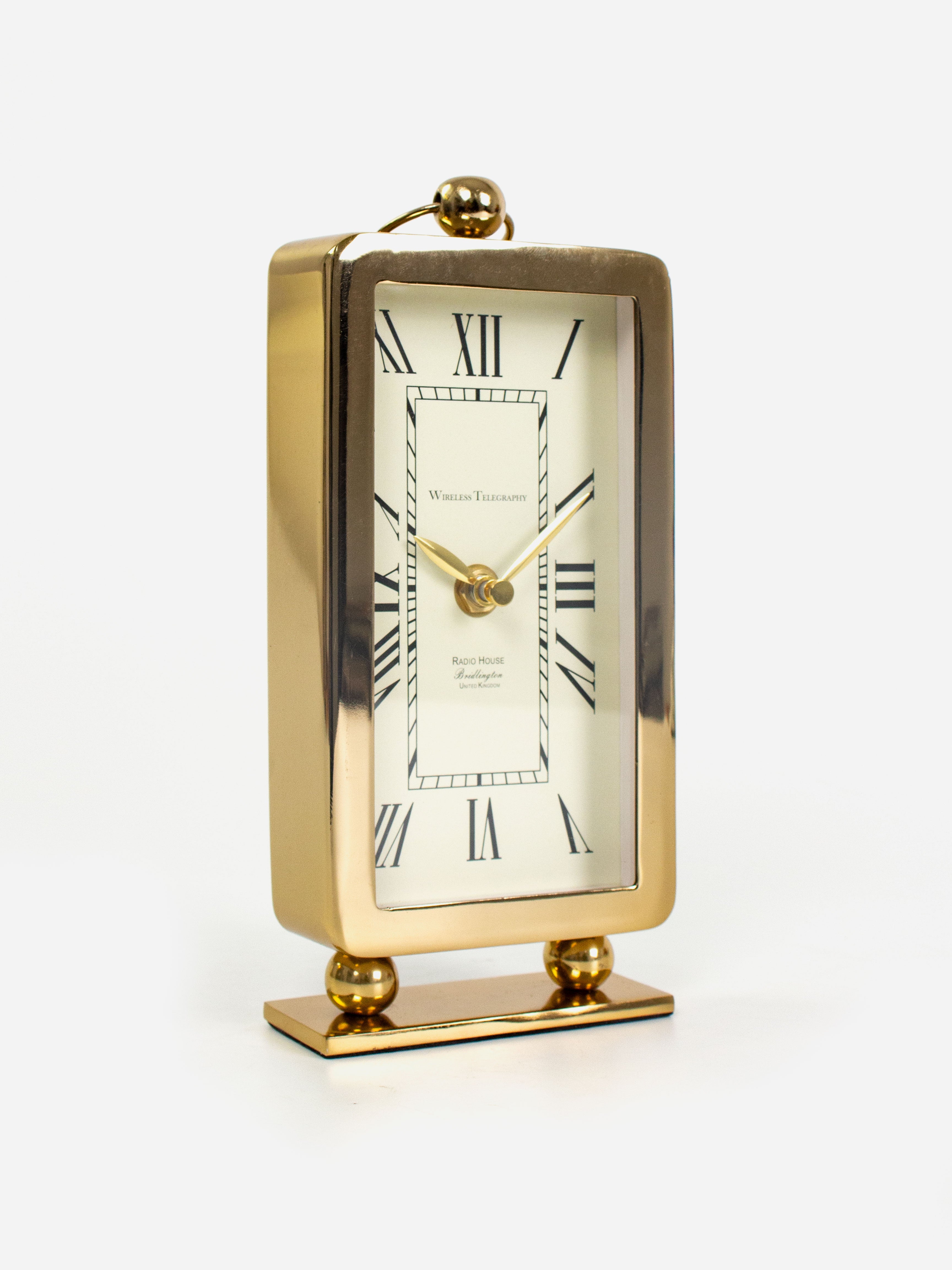 Rectangle Mid-Century Clock