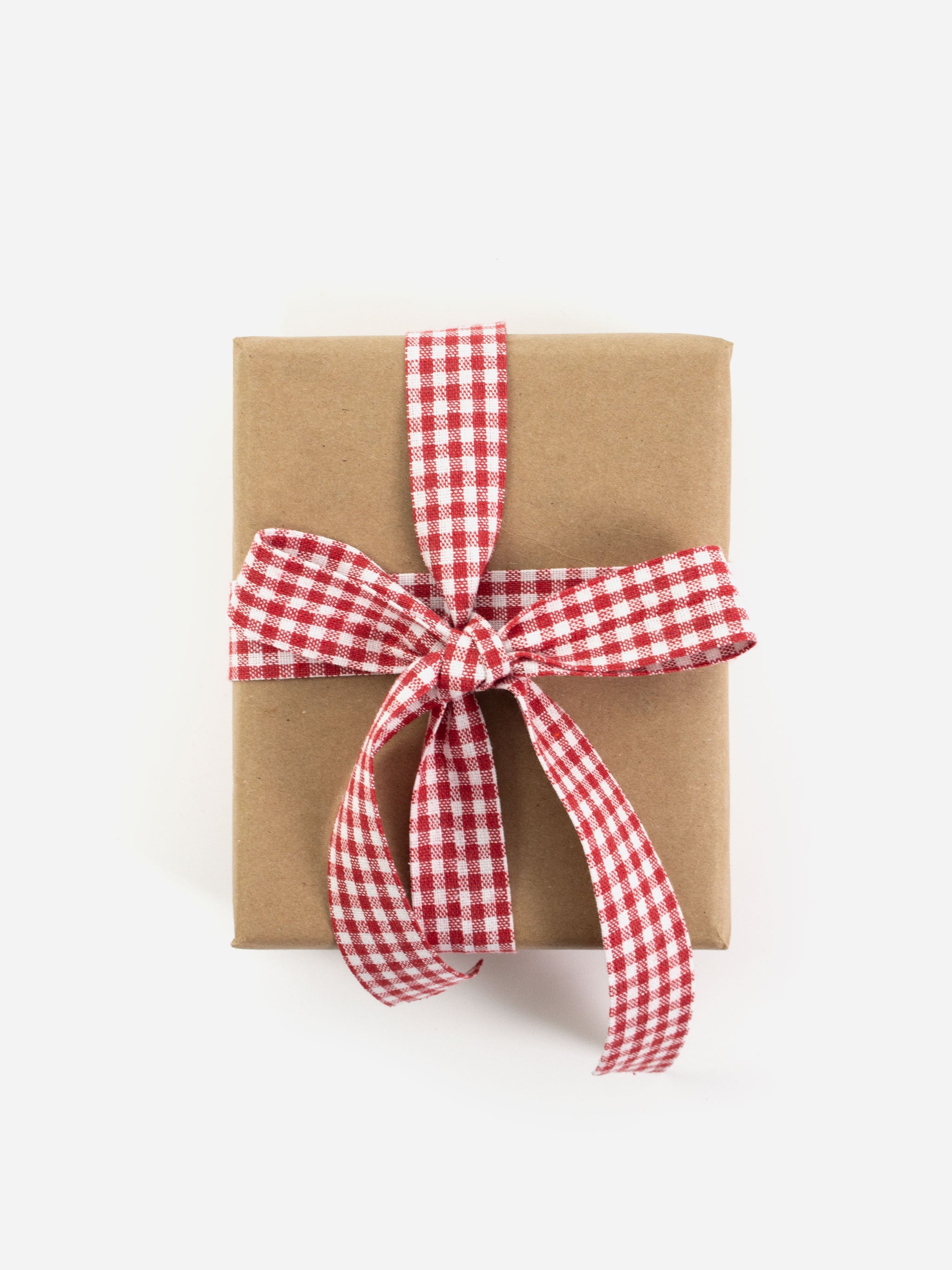 Red Gingham Ribbon