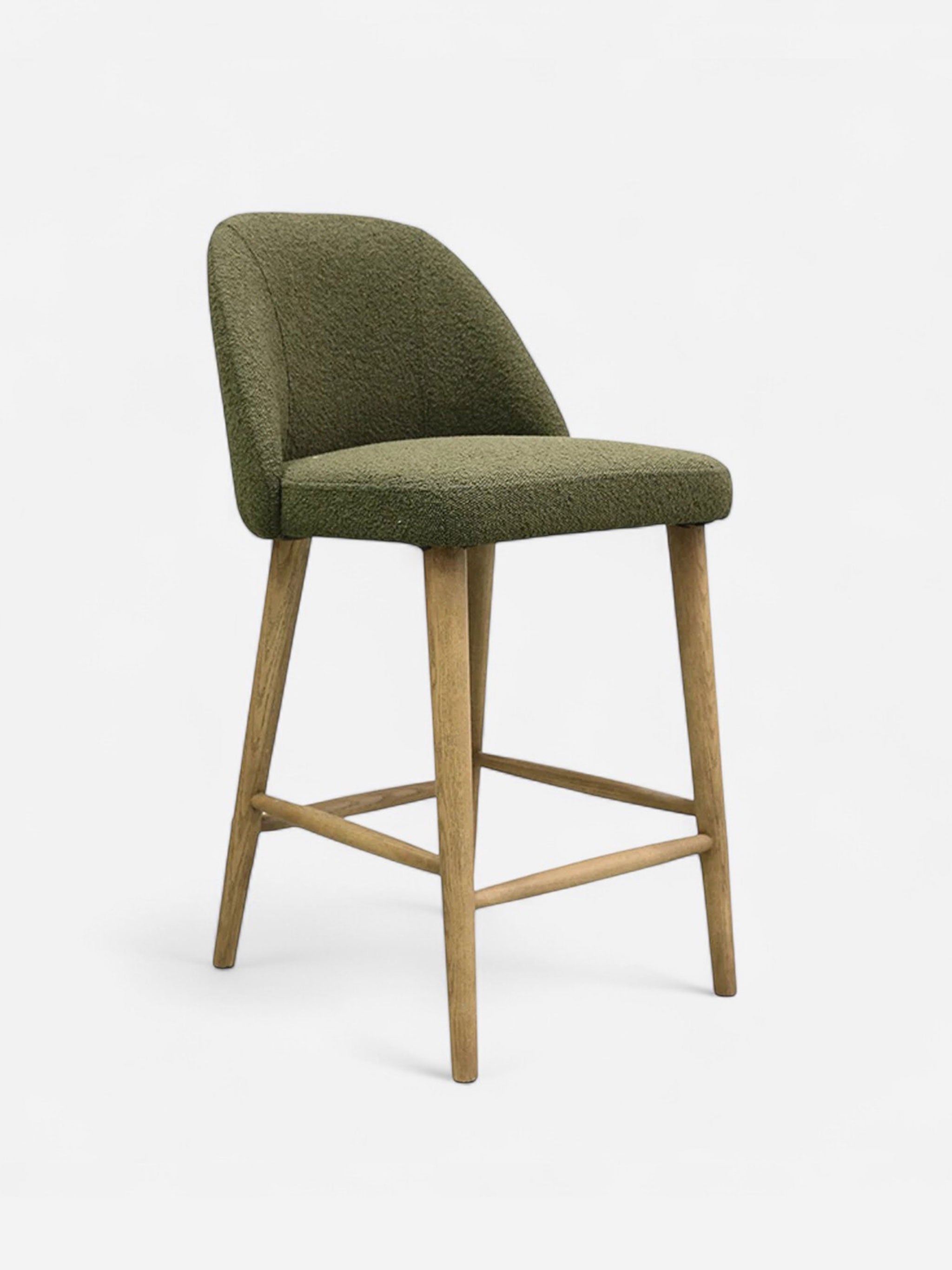 Roma Sherwood Boucle Bar Stool