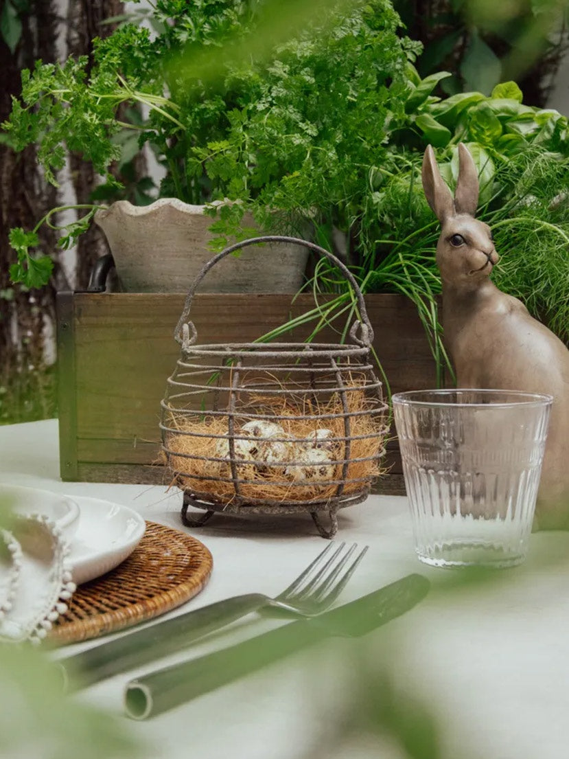 Round Wire Egg Basket