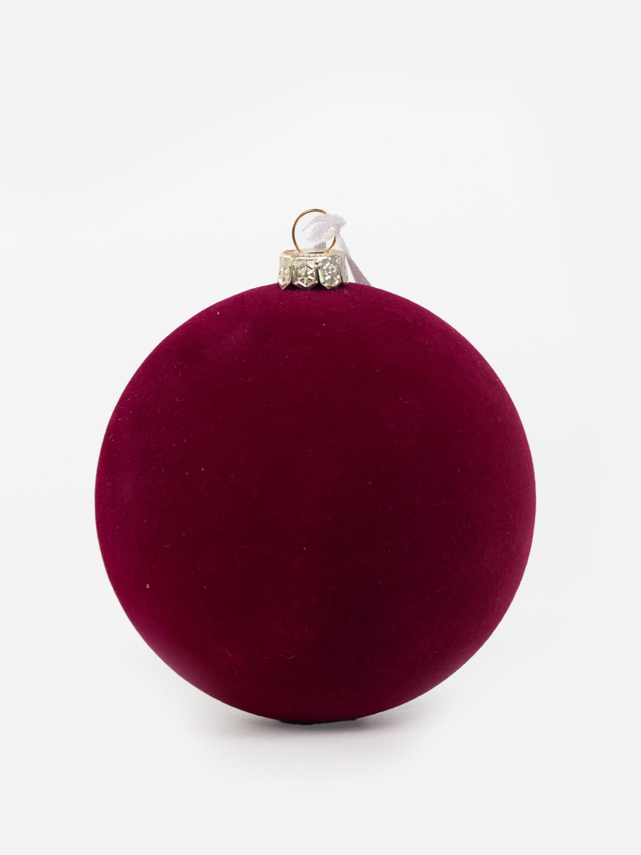 Ruby Velvet Bauble