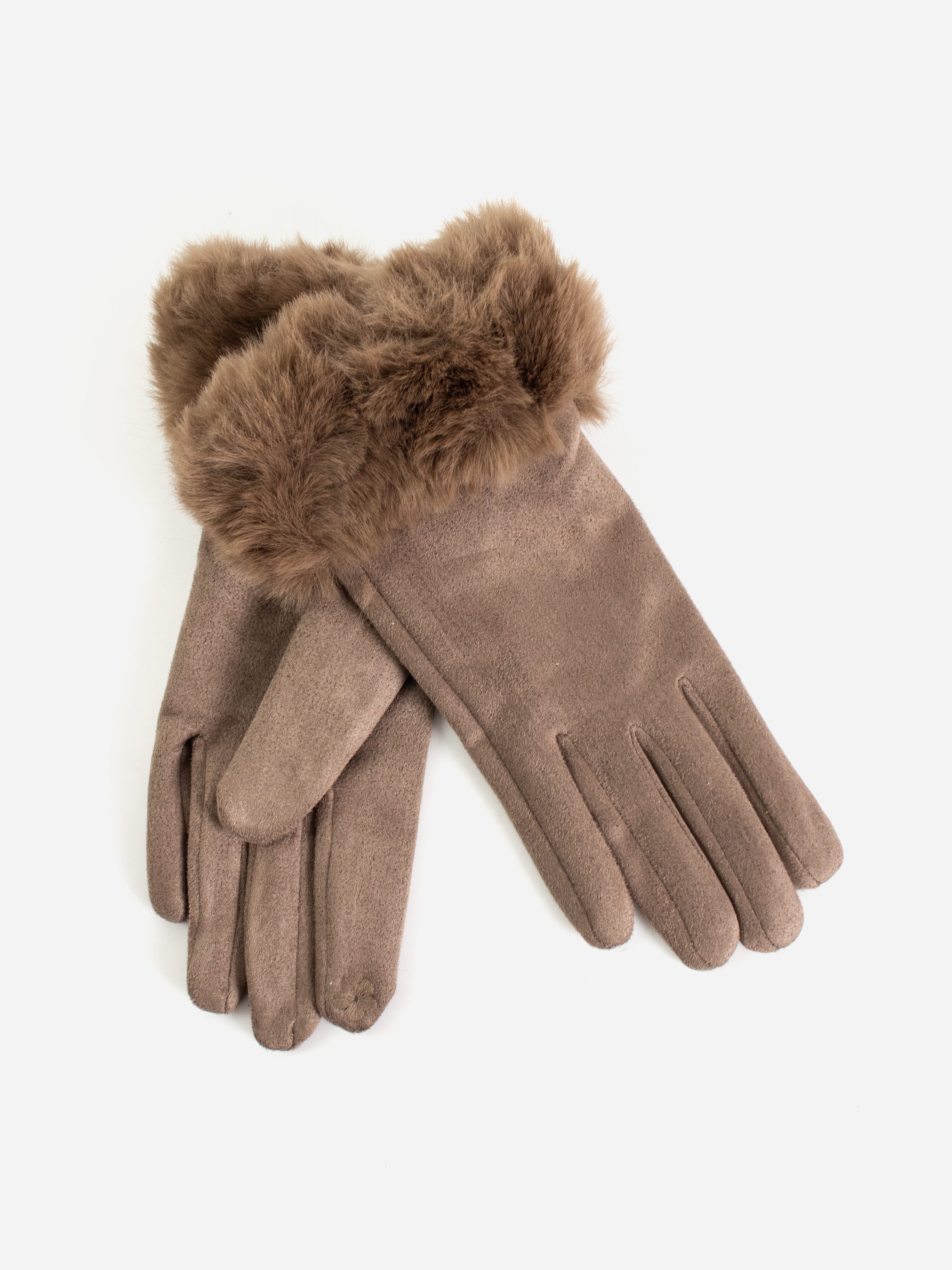 Sable Fur Cuff Gloves
