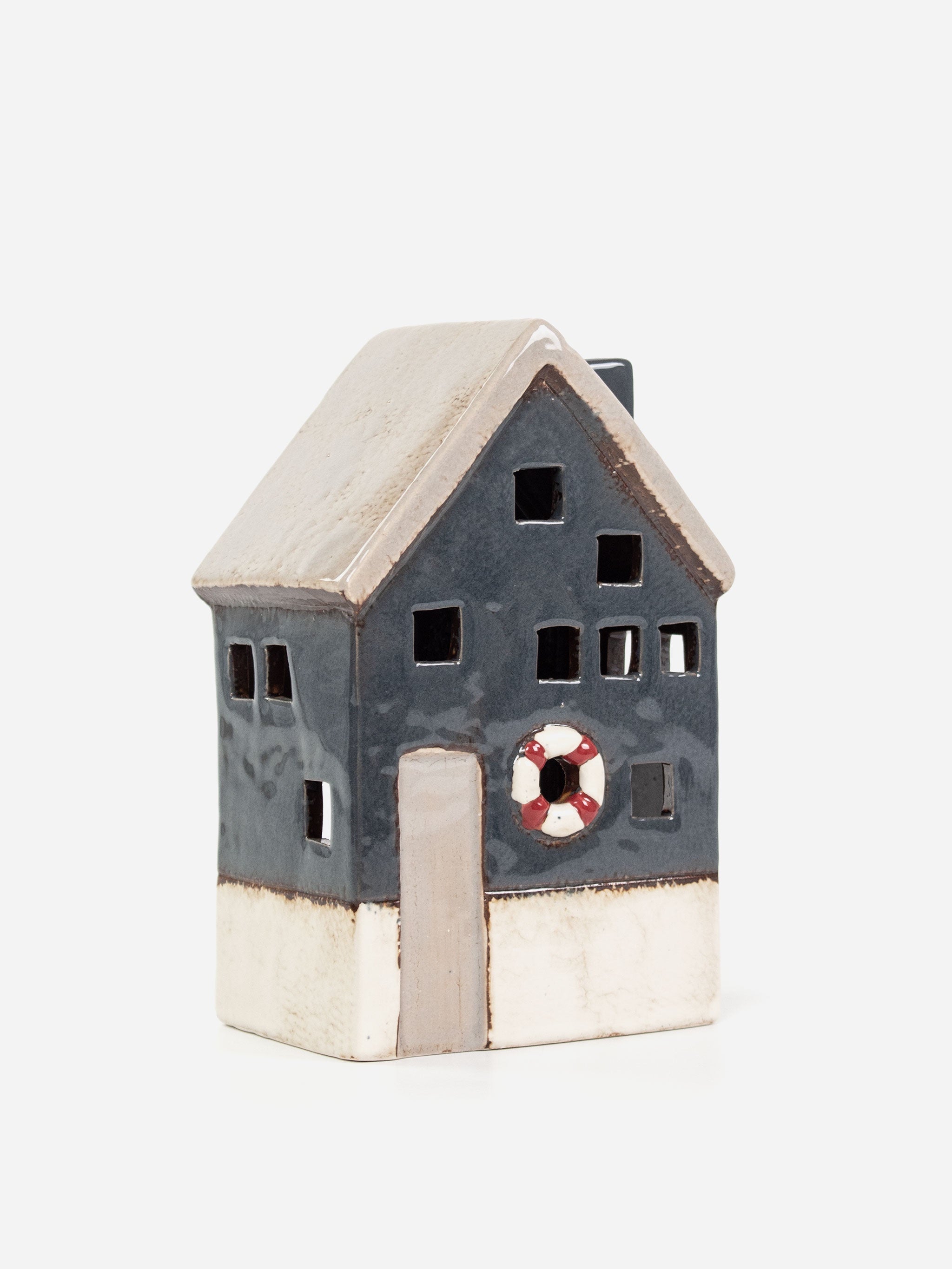 PRE ORDER Saint Malo Buoy Large Tea Light House