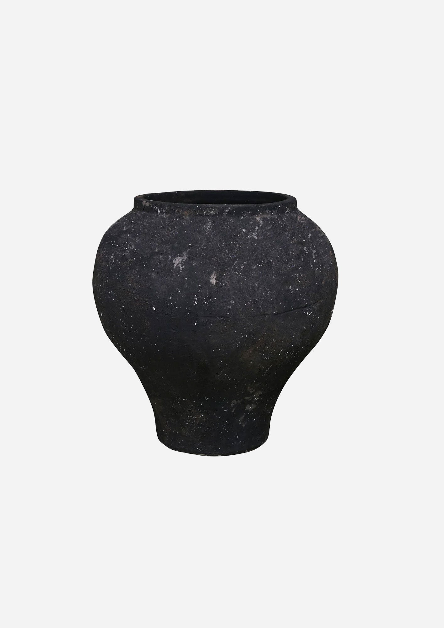 Saliano Floor Pot Black