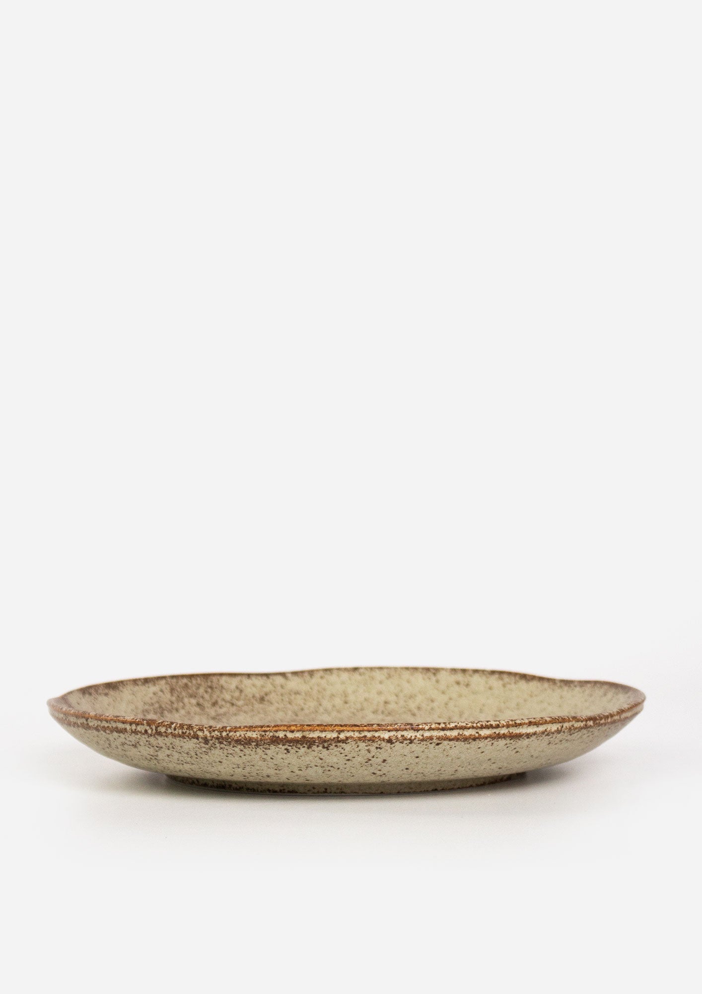 Sand Fade Uneven Dinner Plate