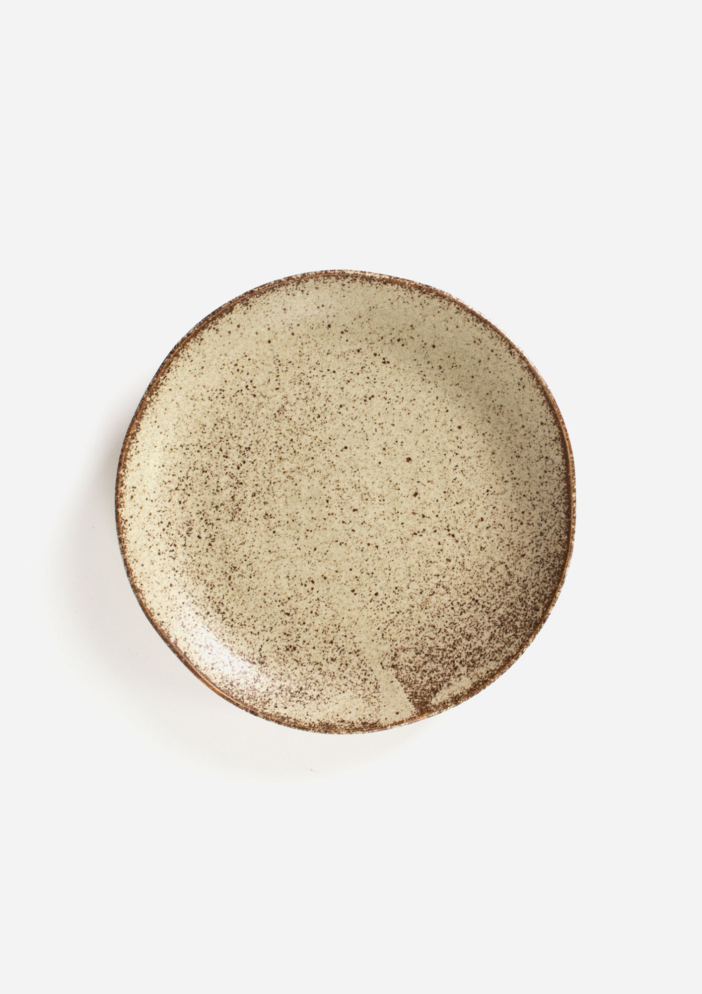 Sand Fade Uneven Dinner Plate