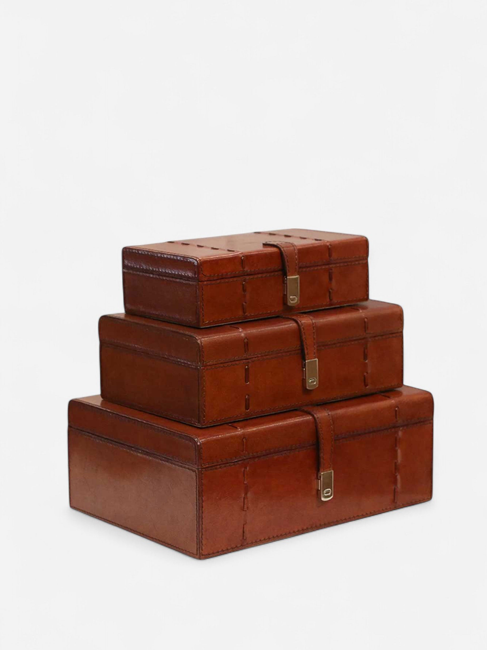Savoy Leather Box