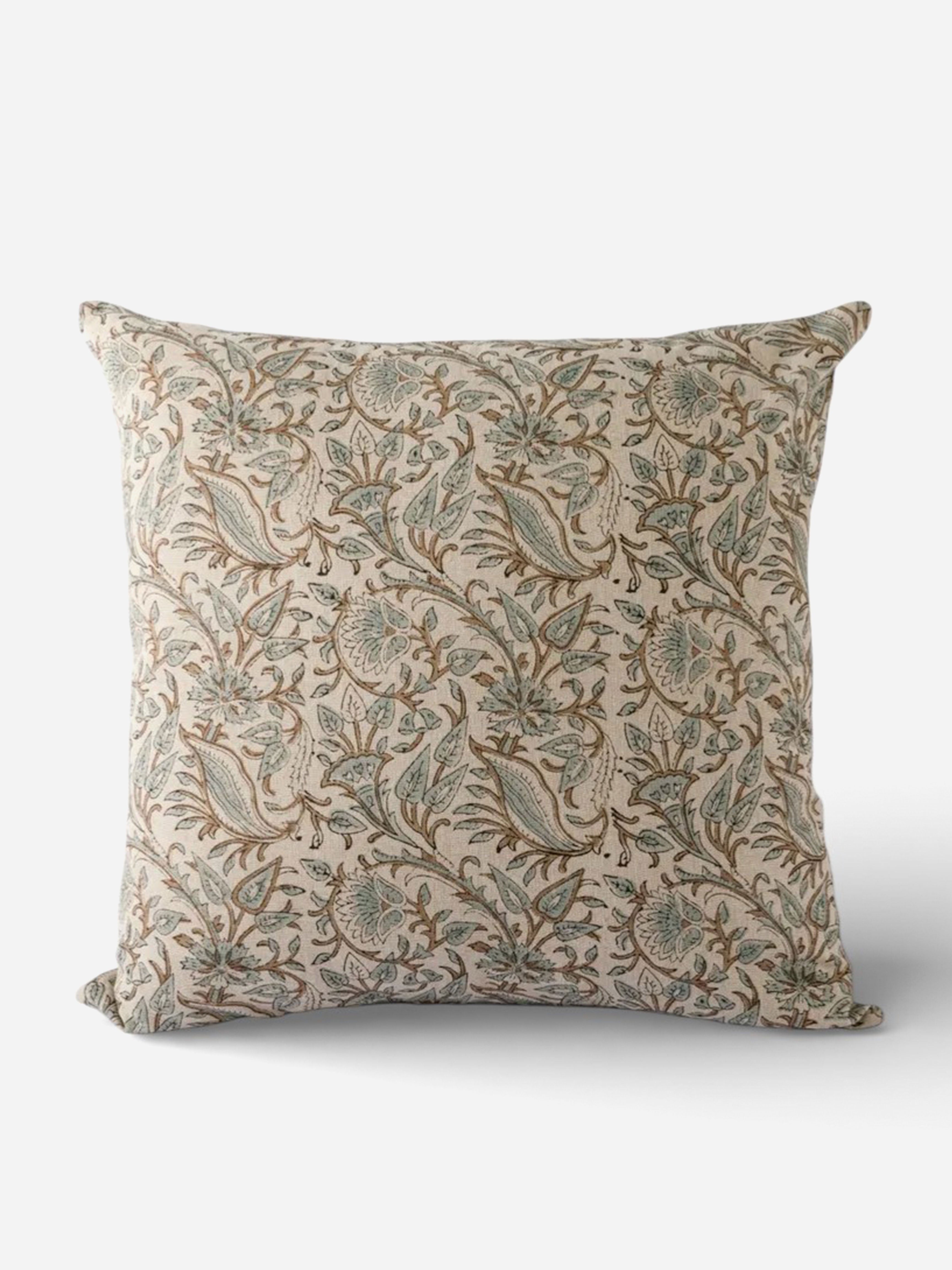 Serena Handblocked Cushion Cover