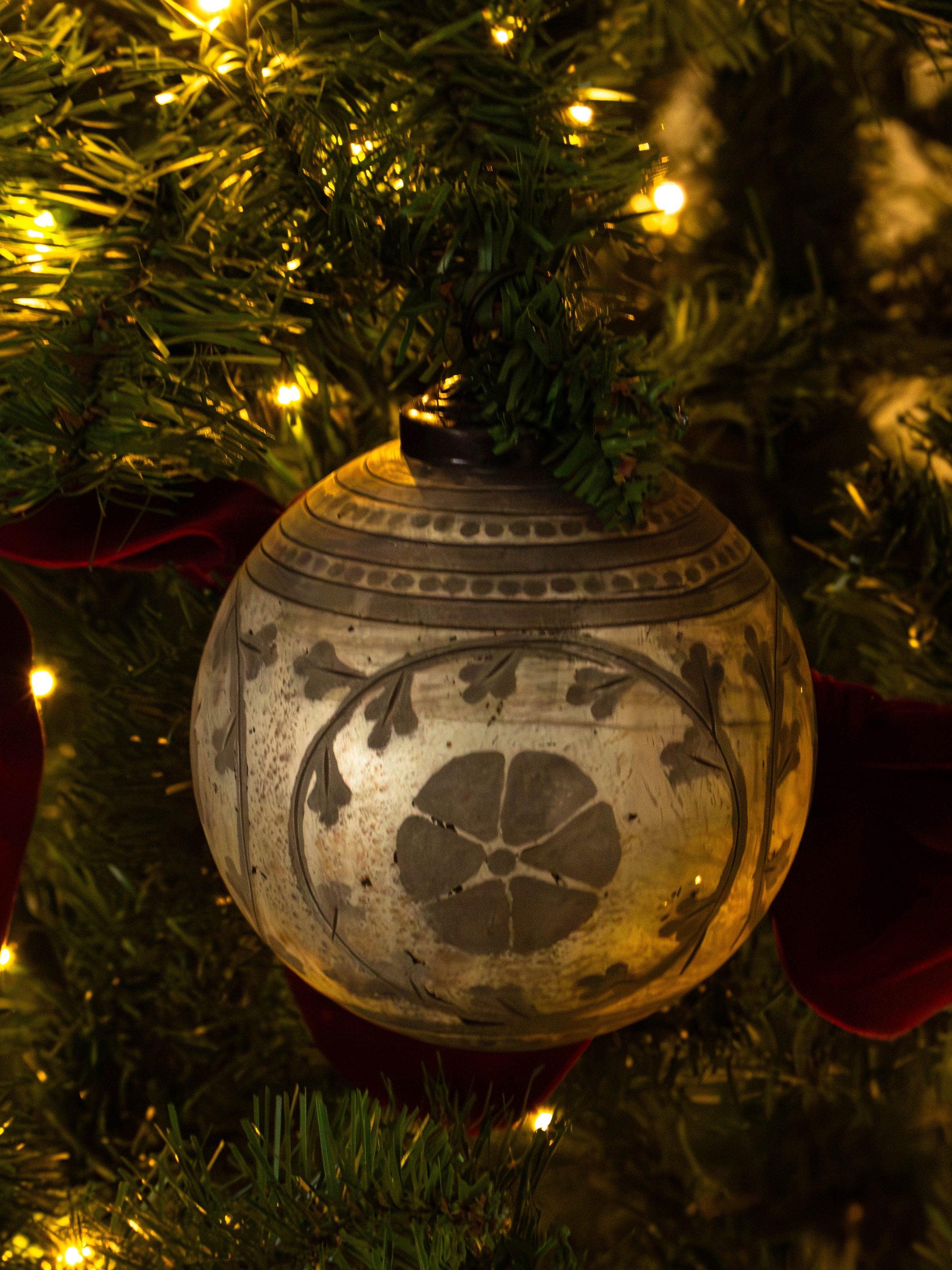 Silver Eclipse Bauble