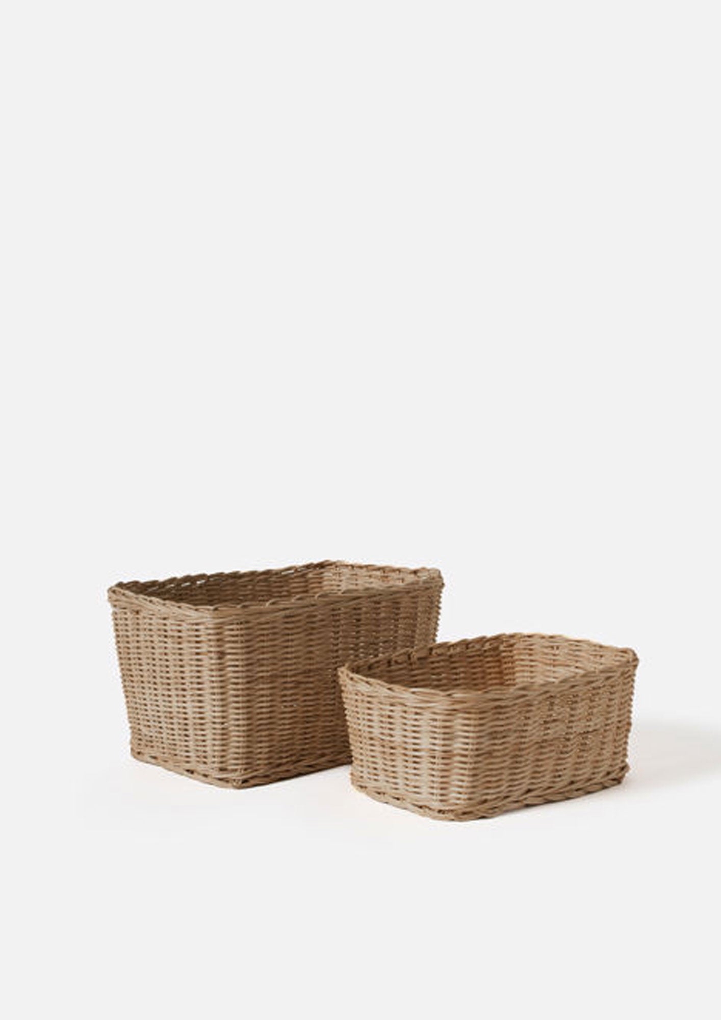 Small Brown Rattan Basket