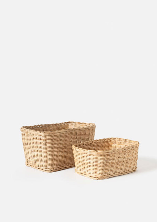 Small Natural Rattan Basket