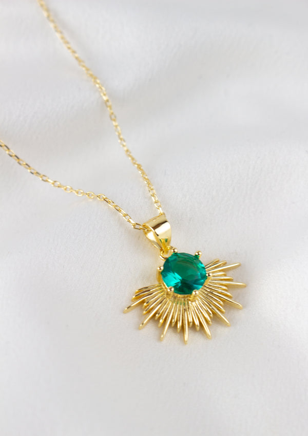 Solace Emerald Necklace