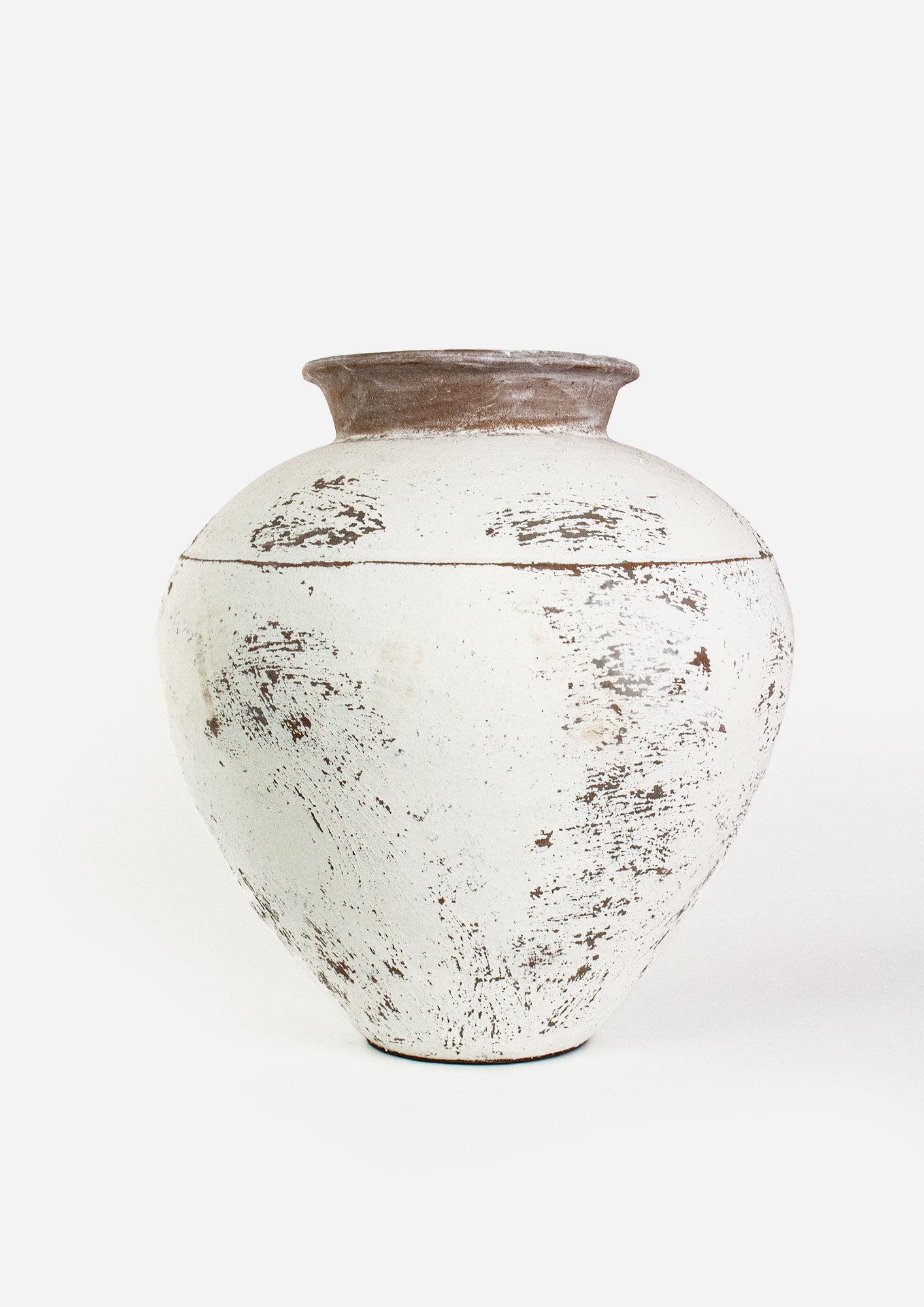 Sophia White Washed Pot