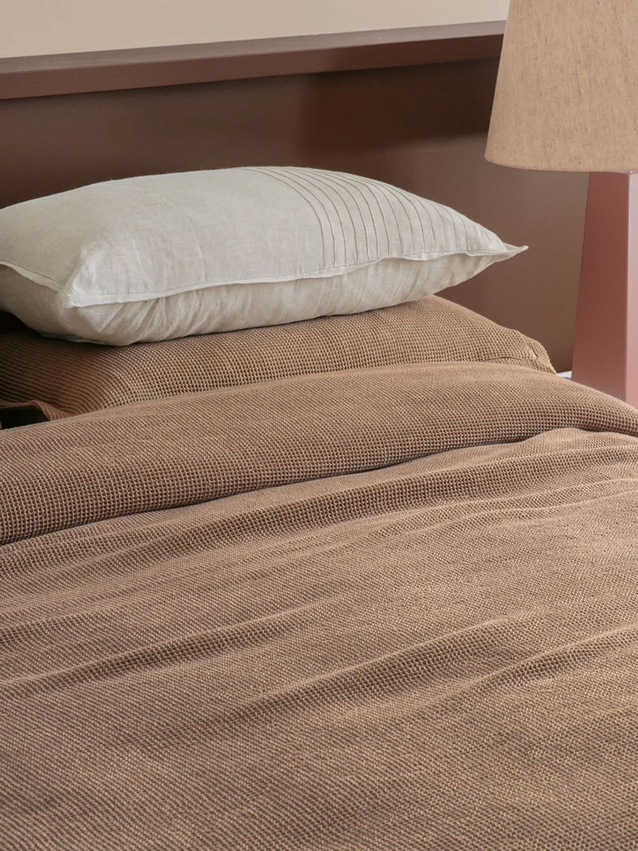 Sottobosco Pink Clay Pillowcase Set