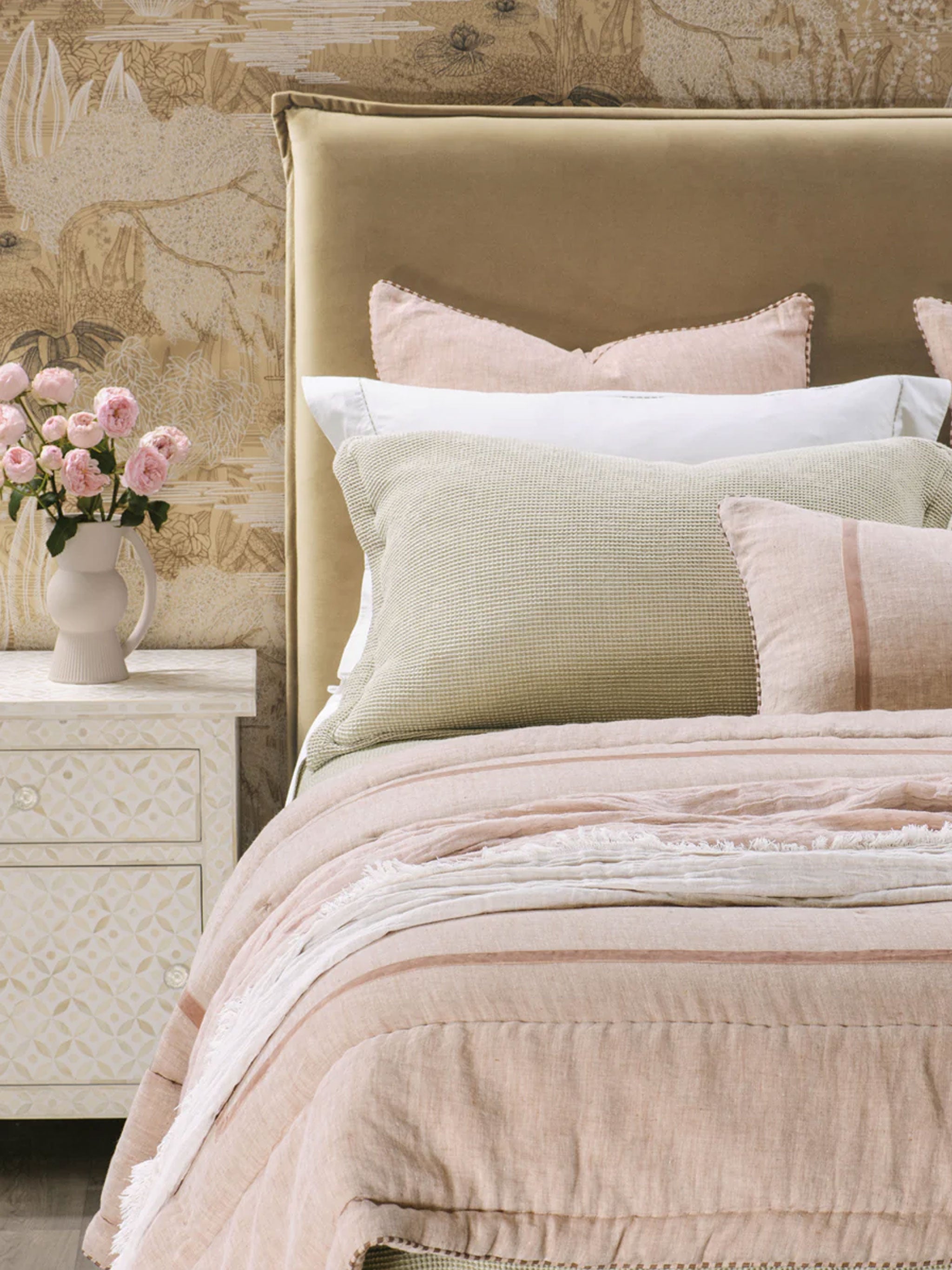 Sottobosco Sand Pillowcase Set