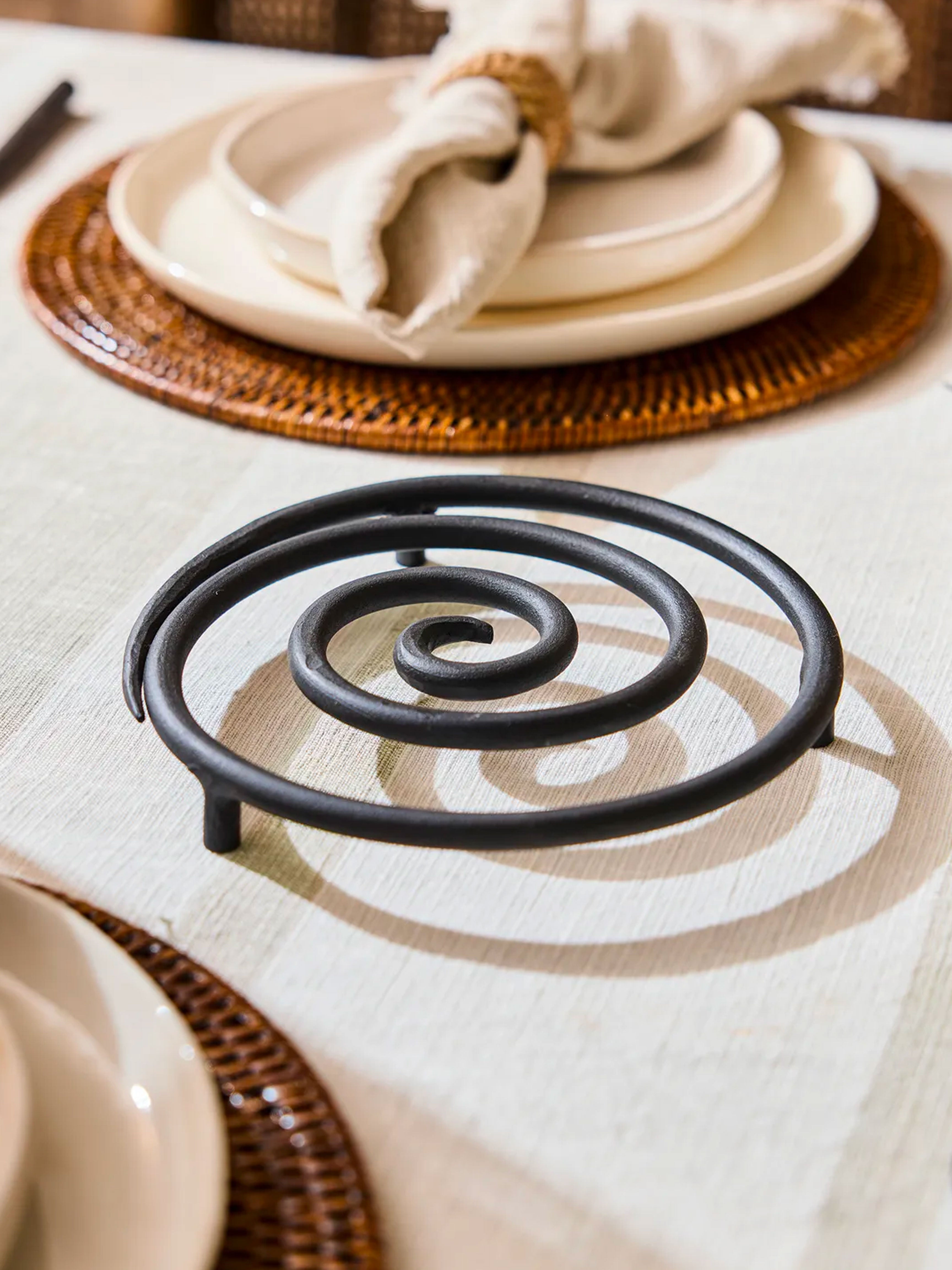 Spiral Forged Trivet