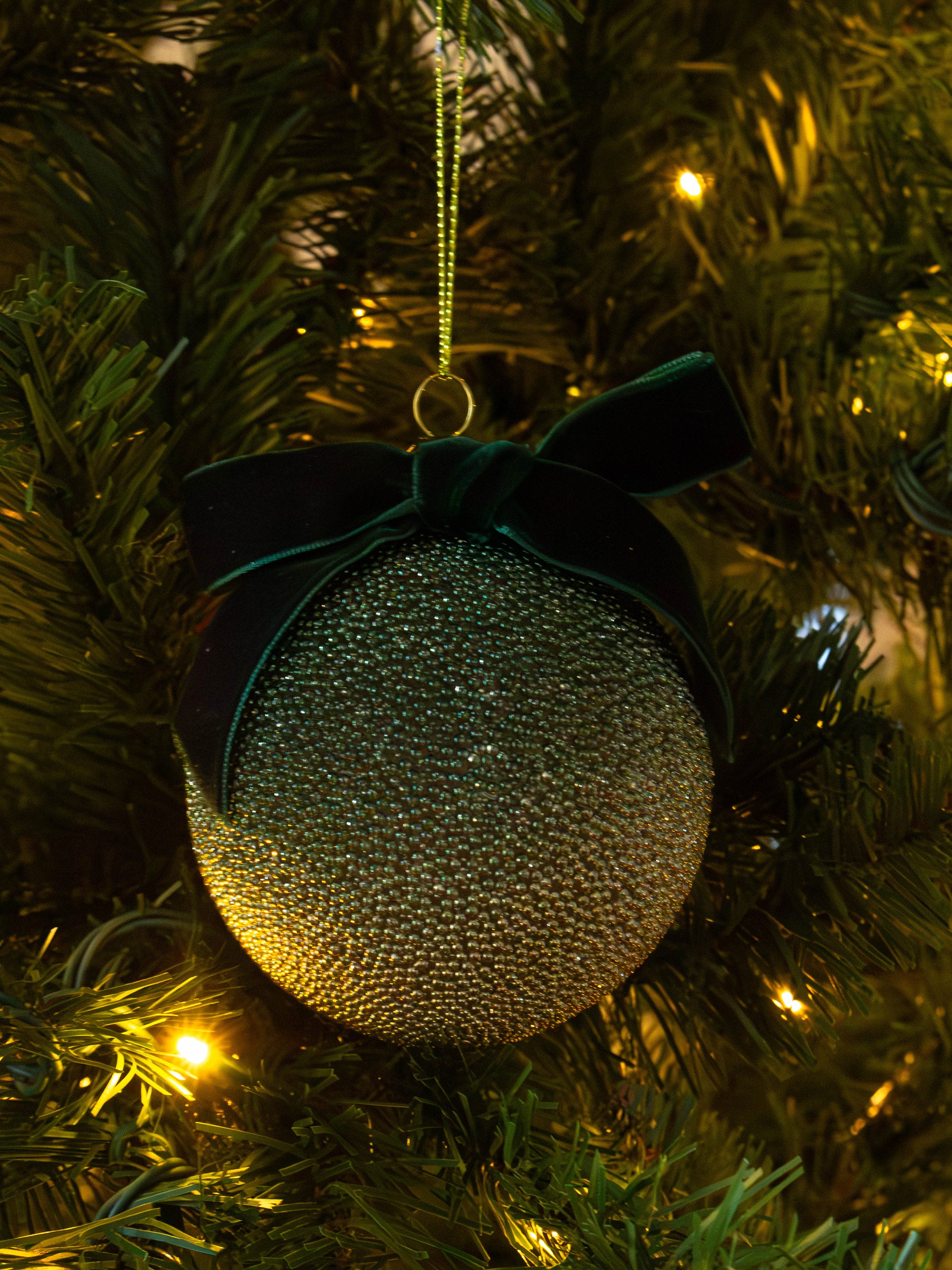 Starburst Green Bauble