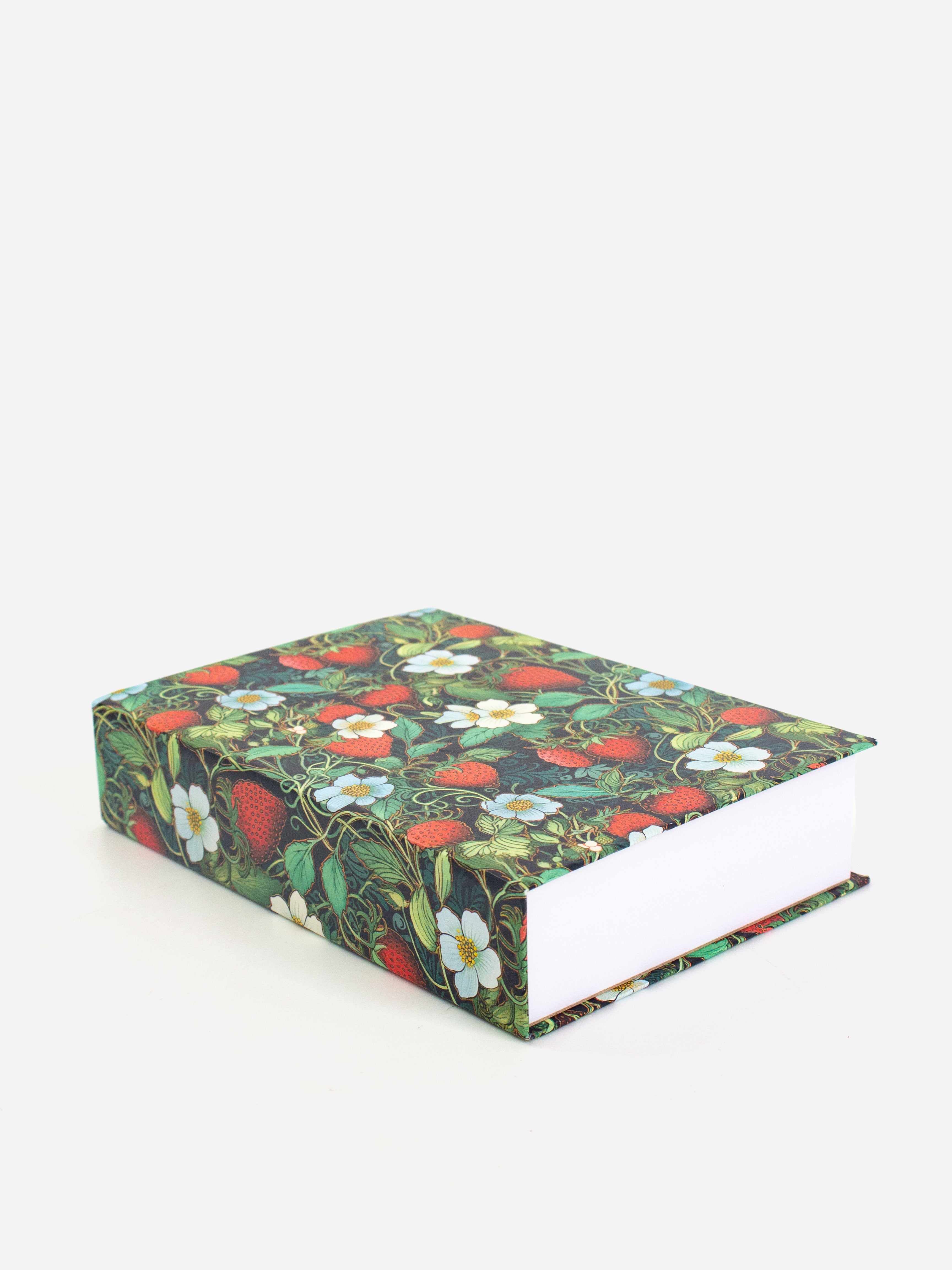 Strawberries Dark Jotter Pad