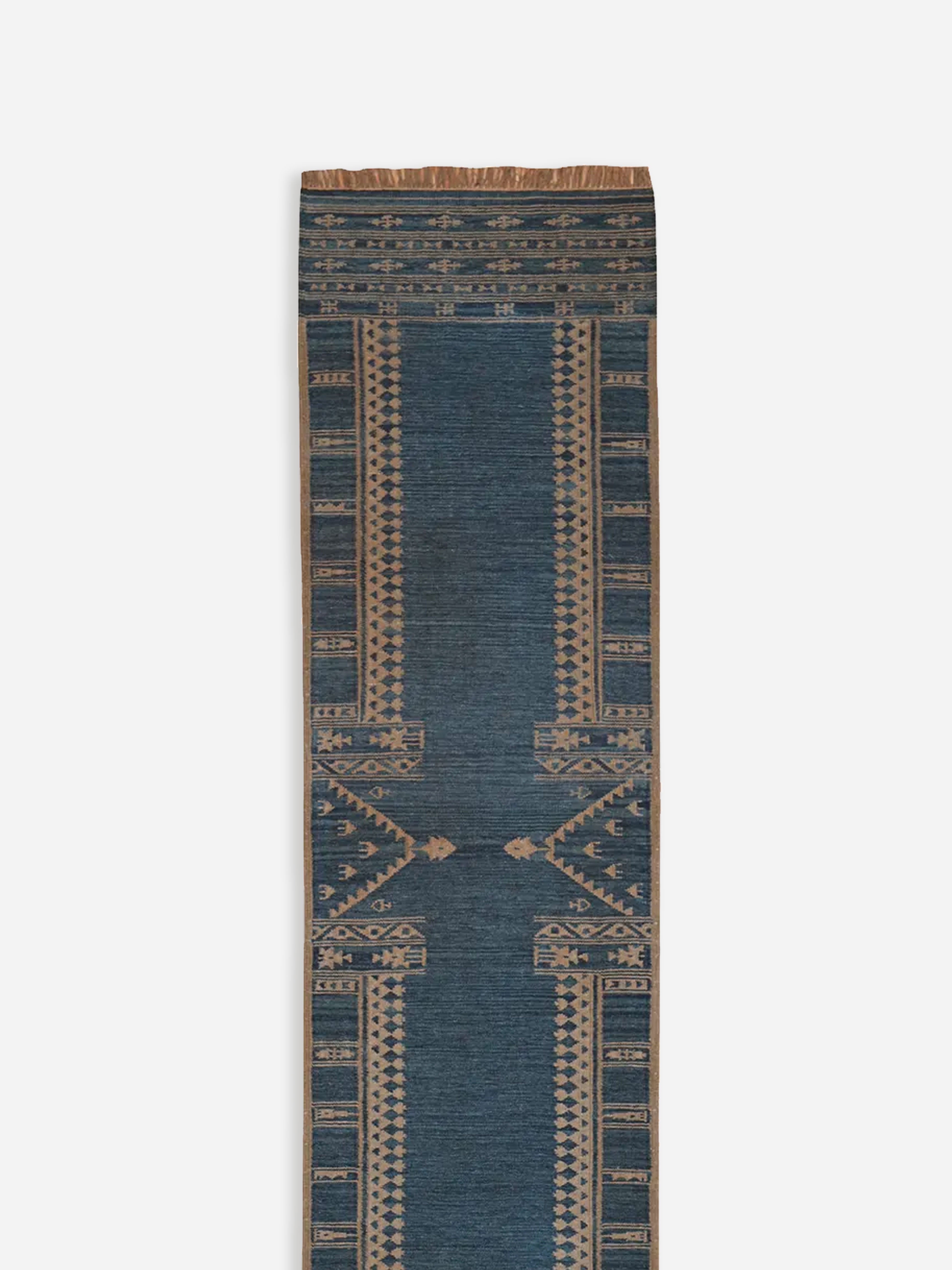 Sundara Blue Floor Runner