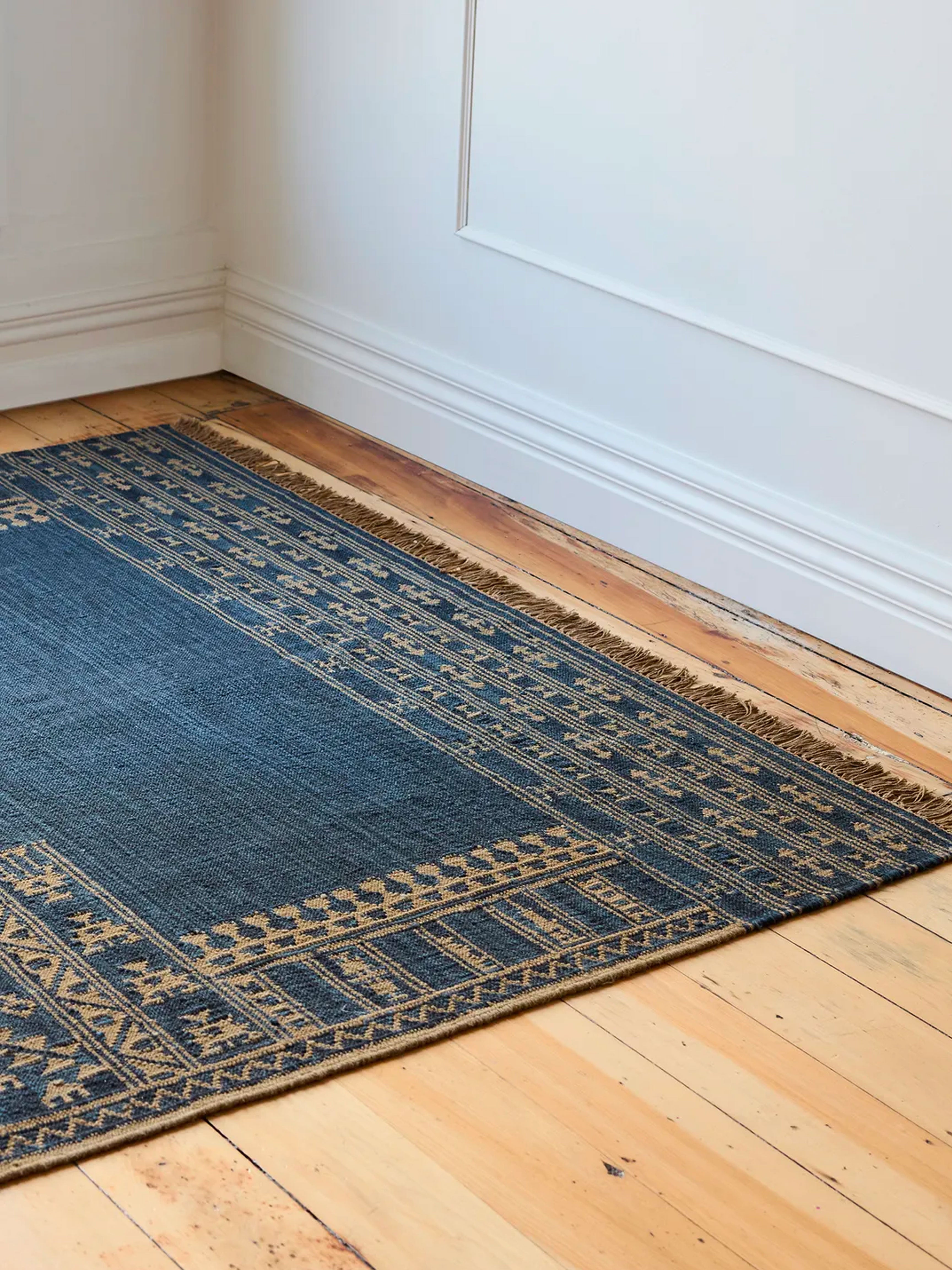 Sundara Blue Motif Rug