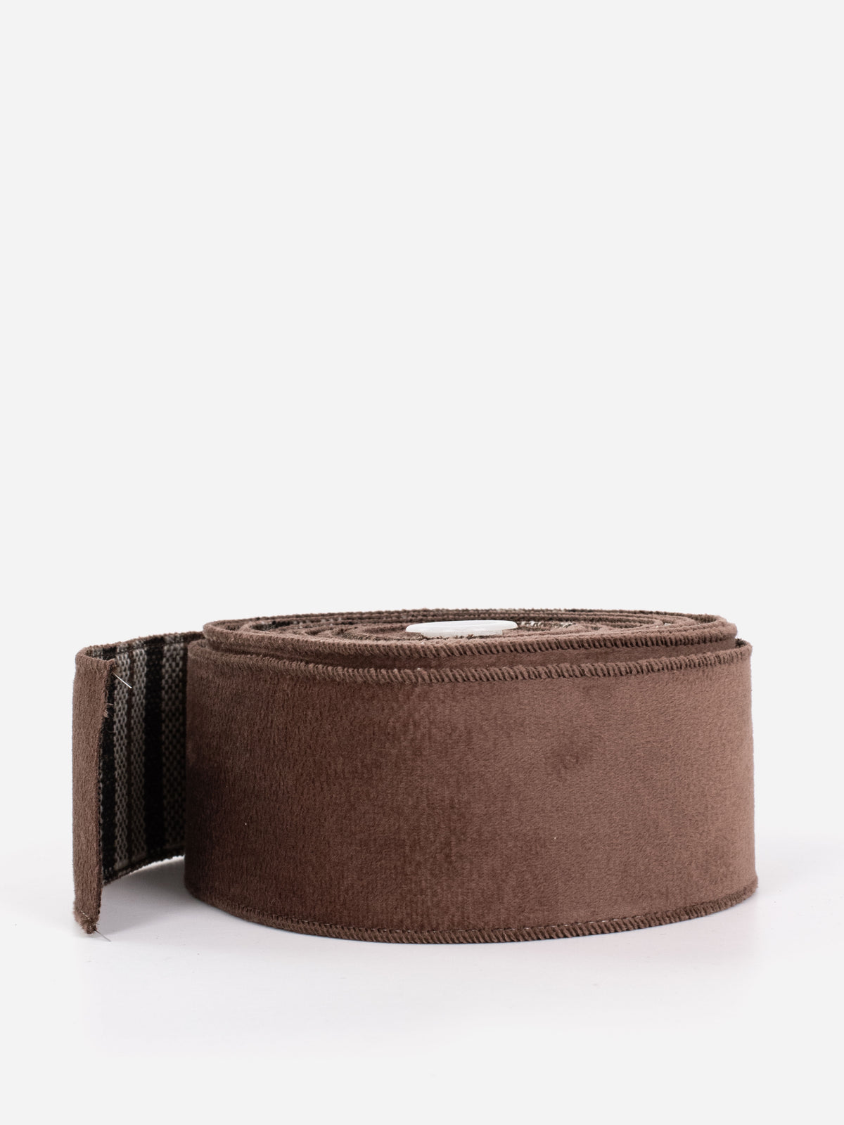 Tan Plaid Reverse Ribbon