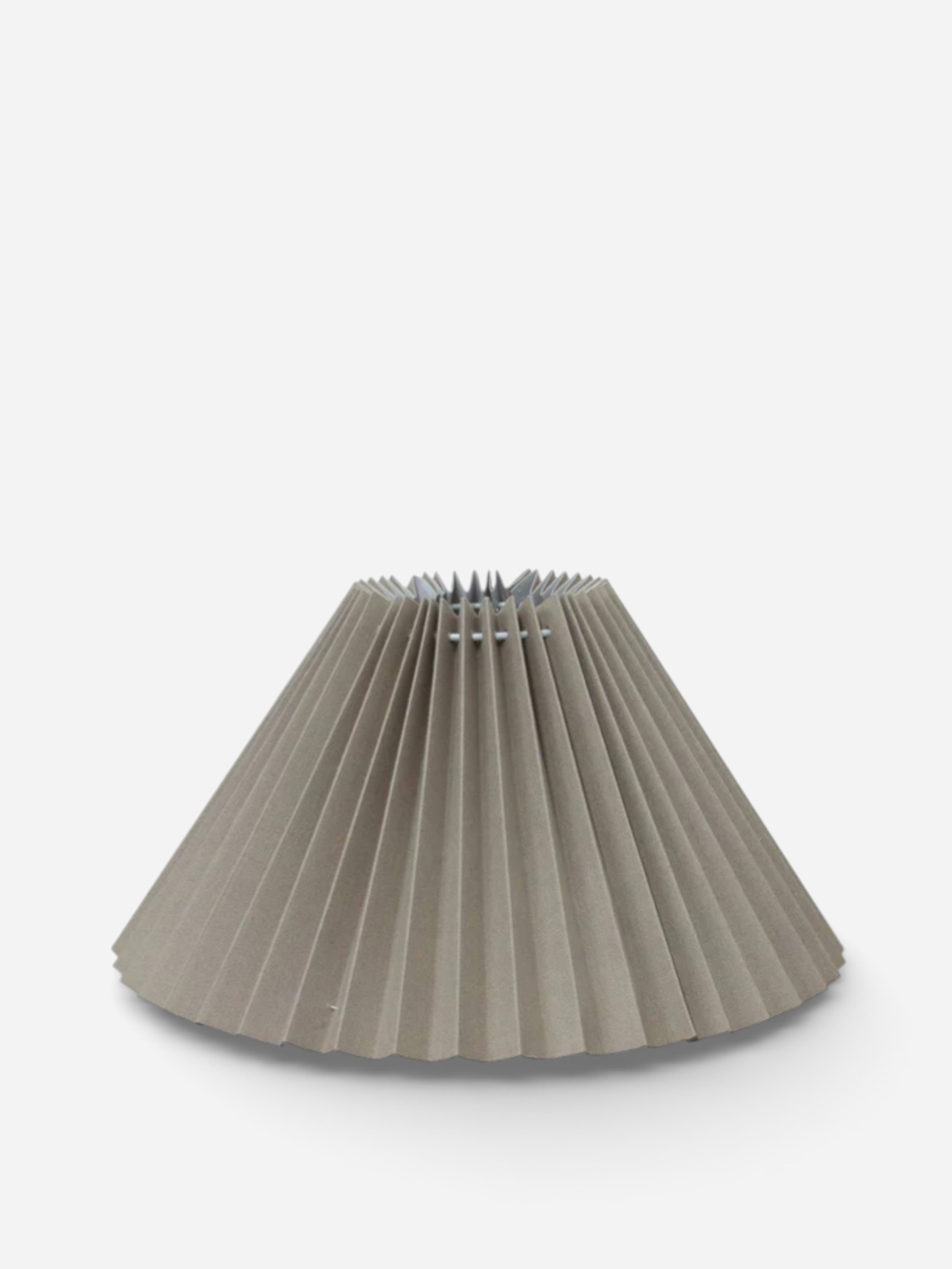 Taupe Pleated Shade