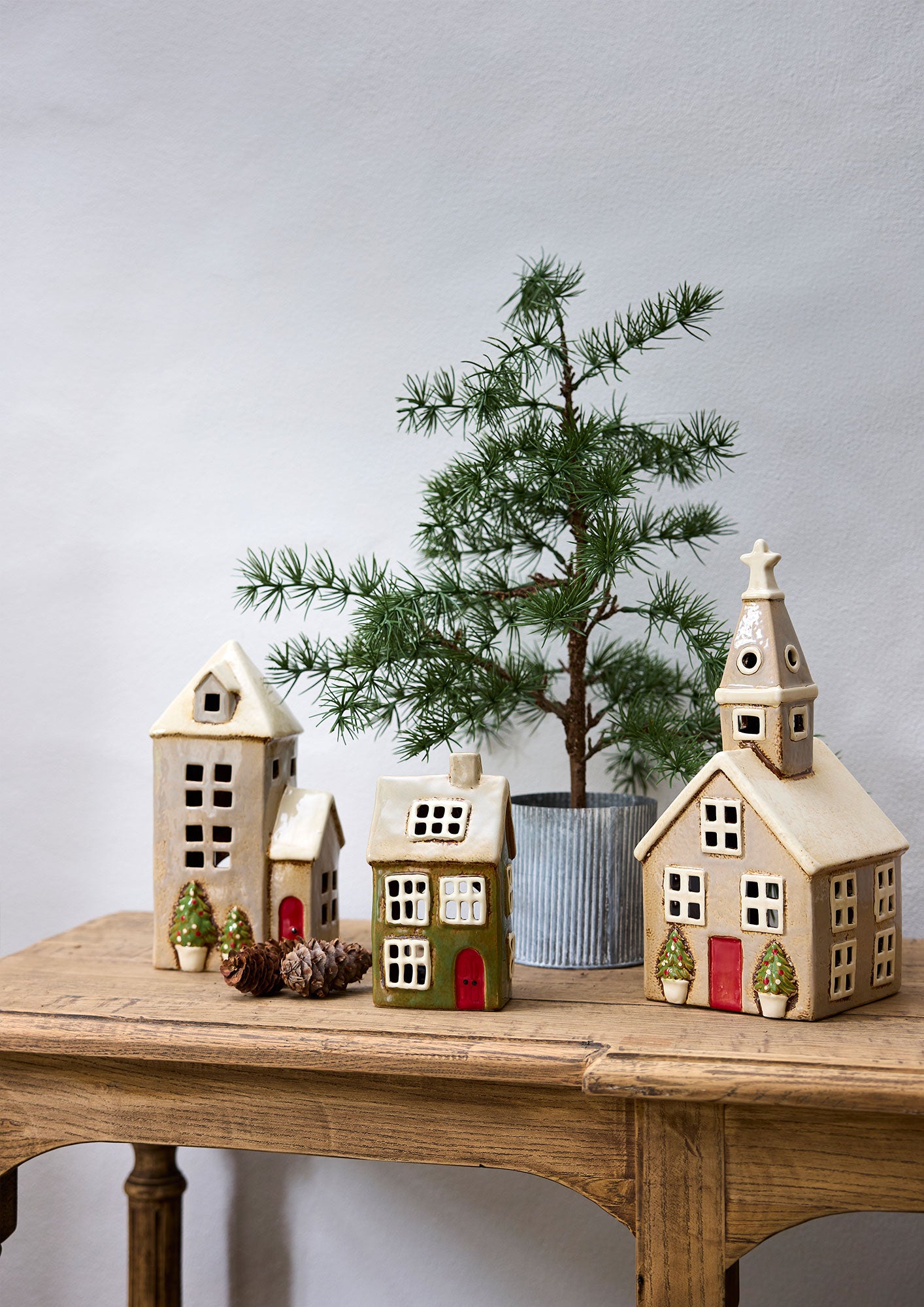 Alsace Stone Tea Light Parish