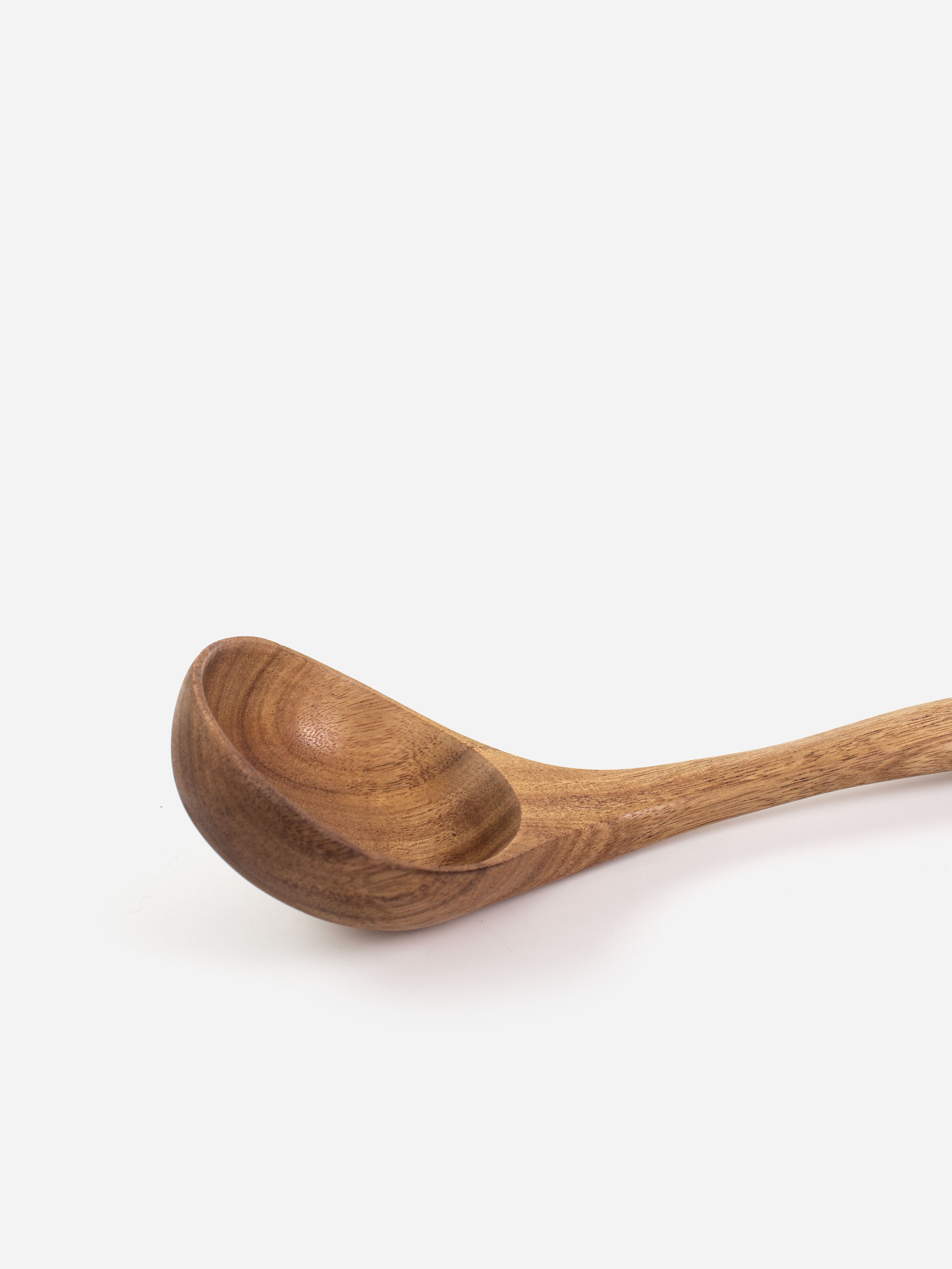 Teak Soup Spoon