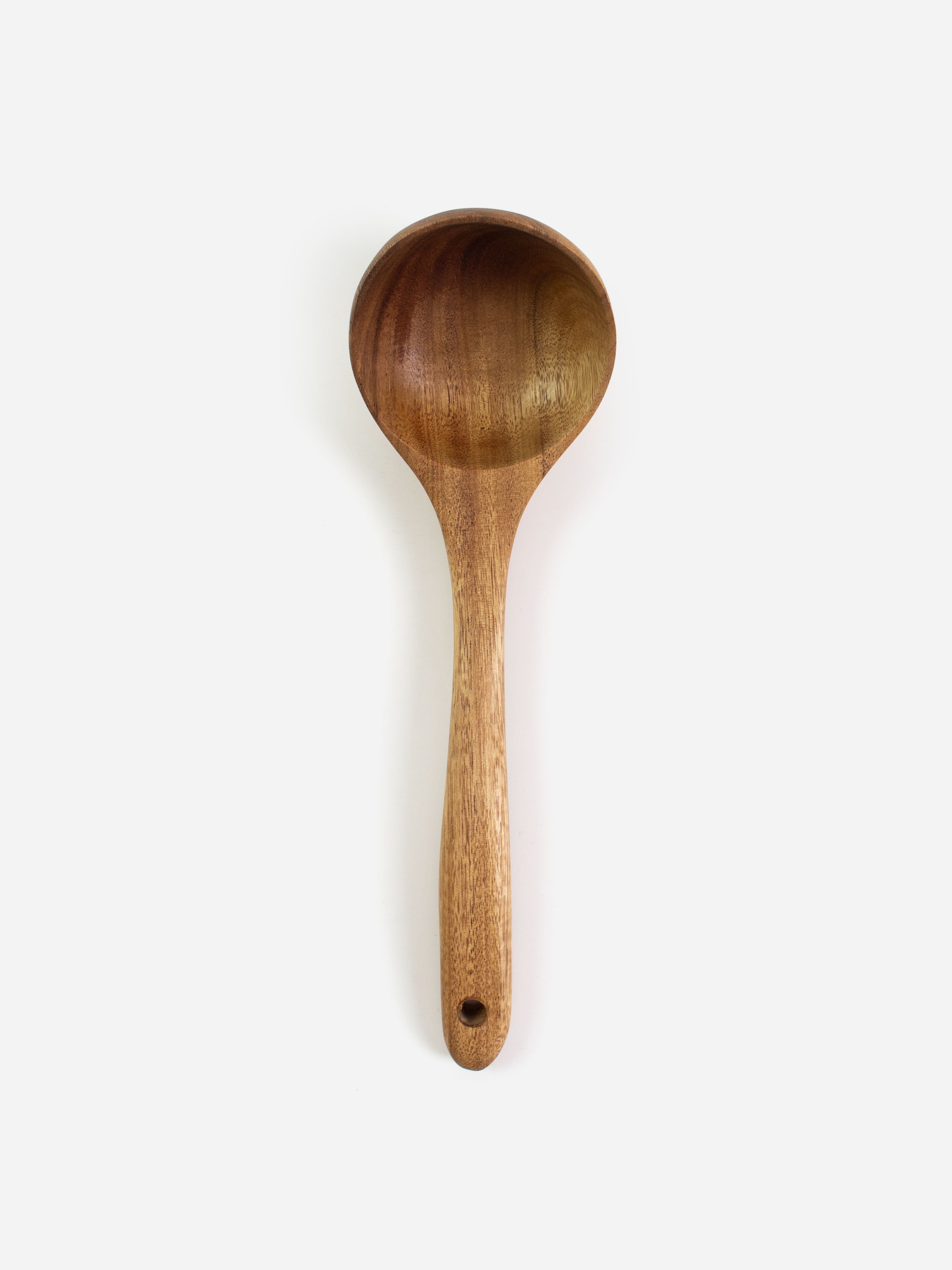 Teak Soup Spoon