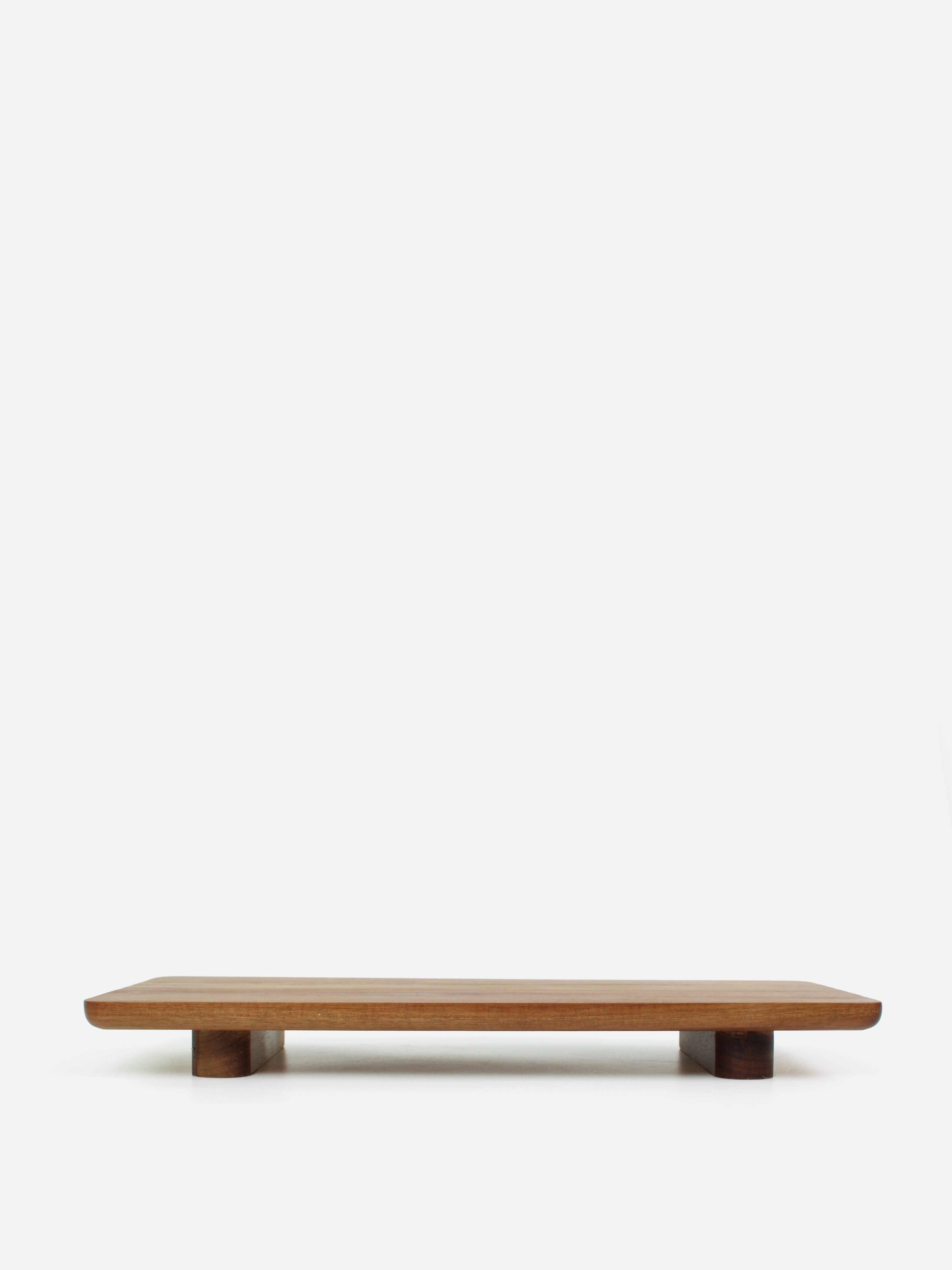 Theo Acacia Wood Raised Serving Platter