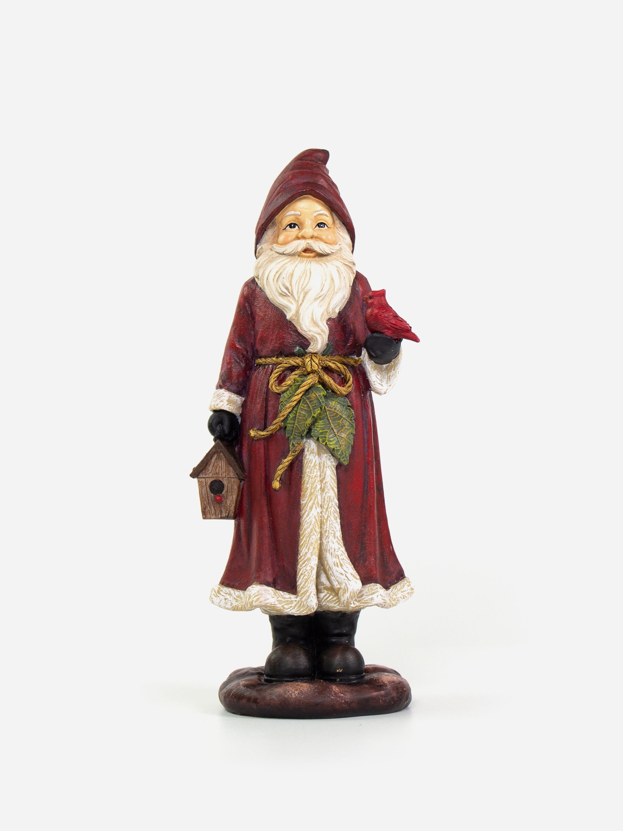 Traditional Santa with Bird