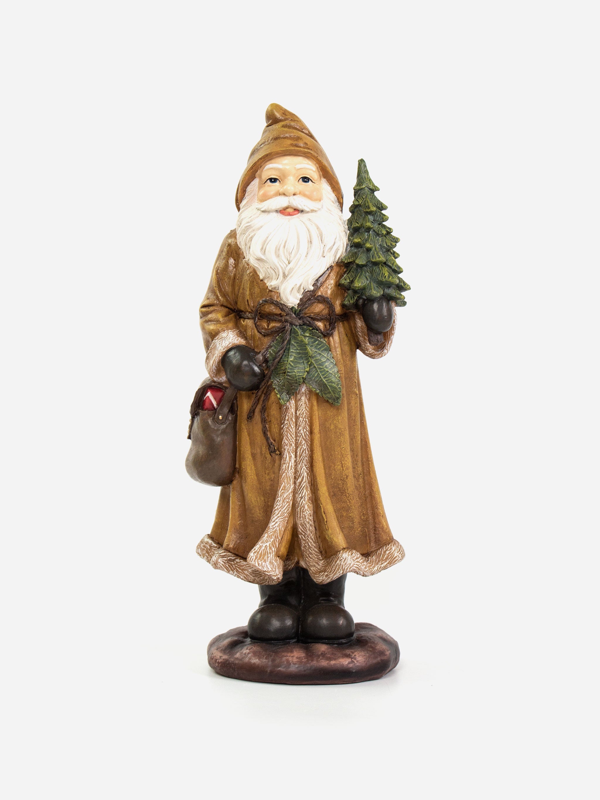 Traditional Santa with Tree
