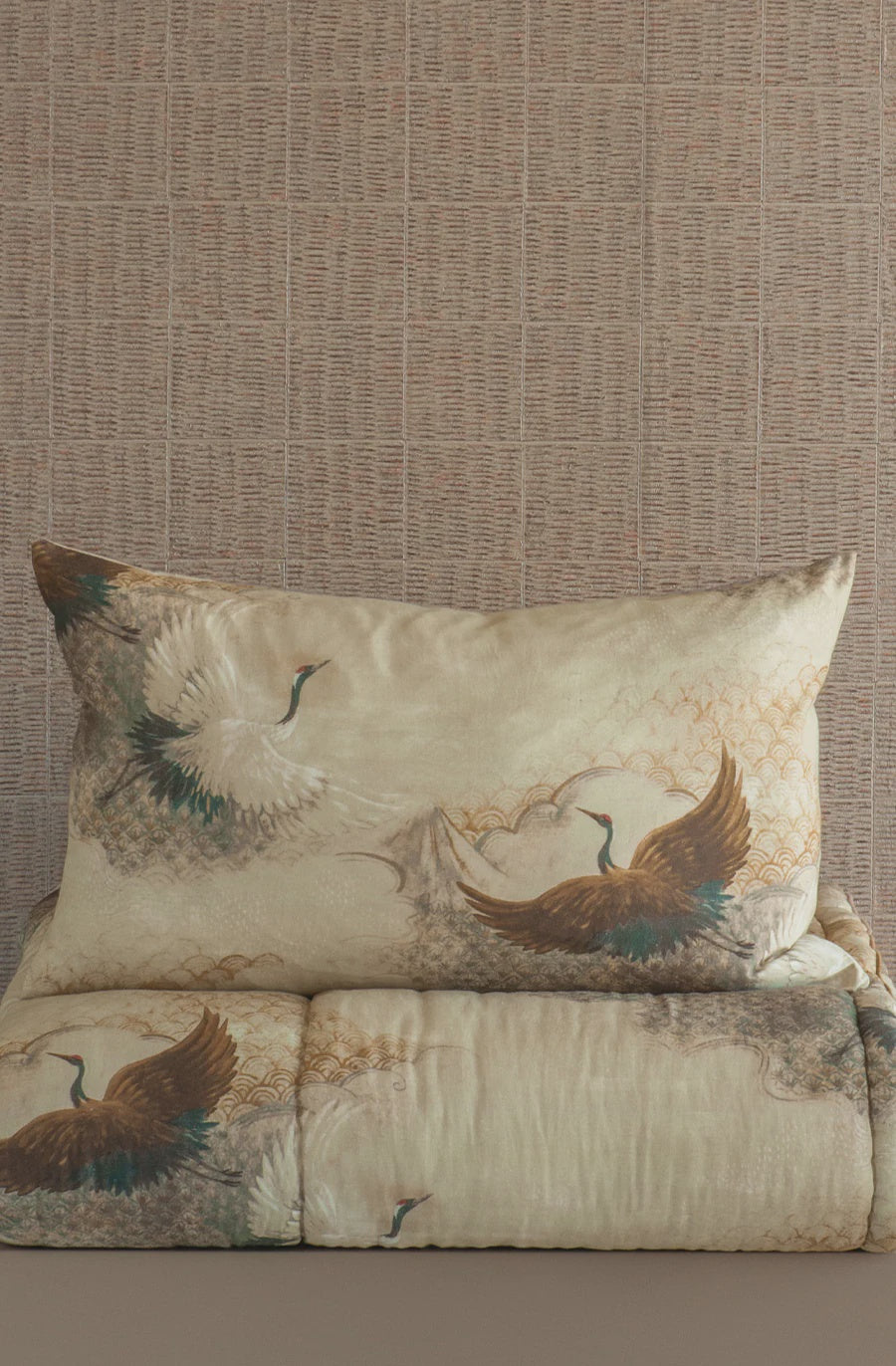 Tsuru Natural Pillowcase Set