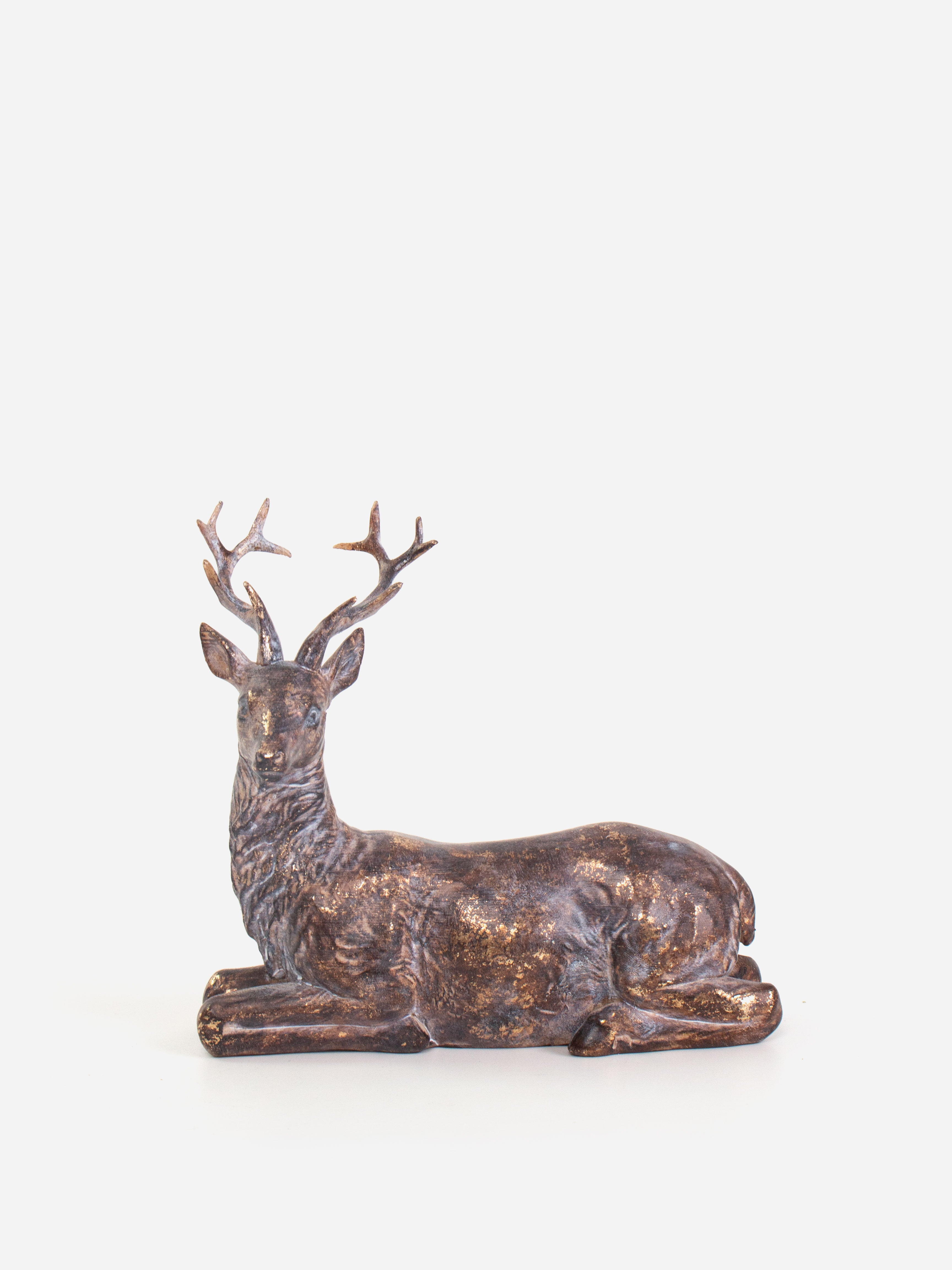 Tundra Small Lying Down Reindeer