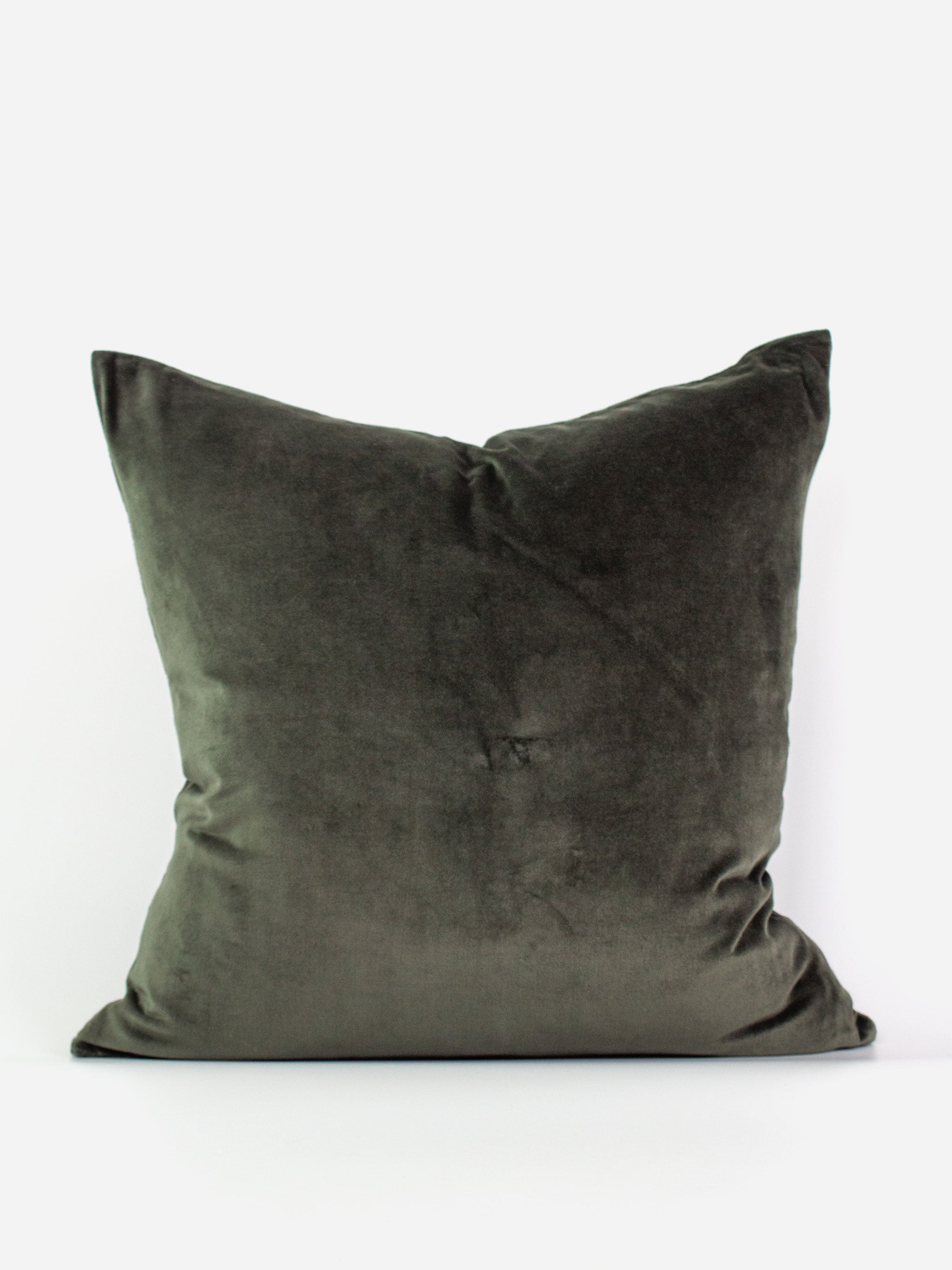 Velvet Dark Green Cushion Cover