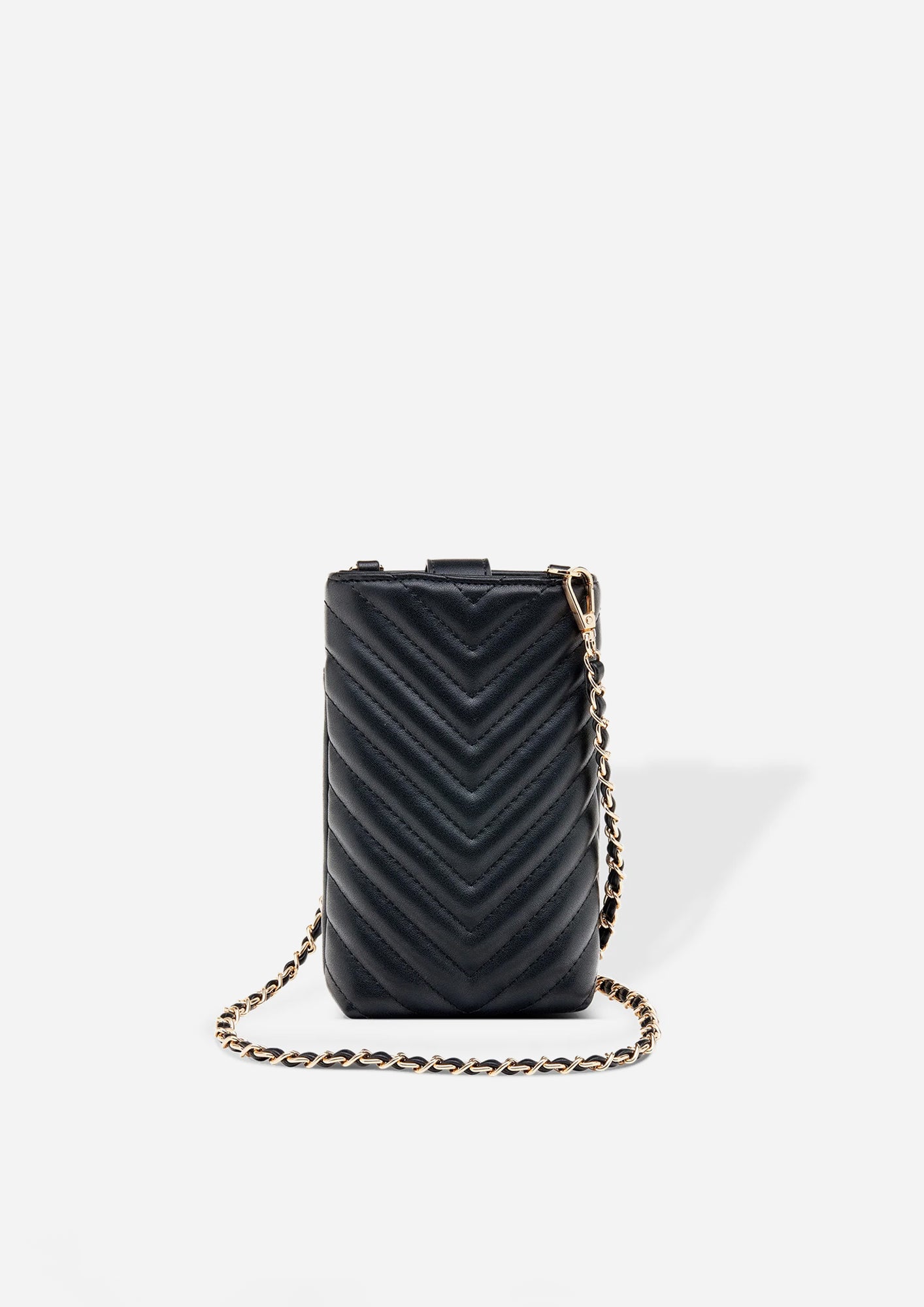 Vera Quilted Phone Crossbody Bag