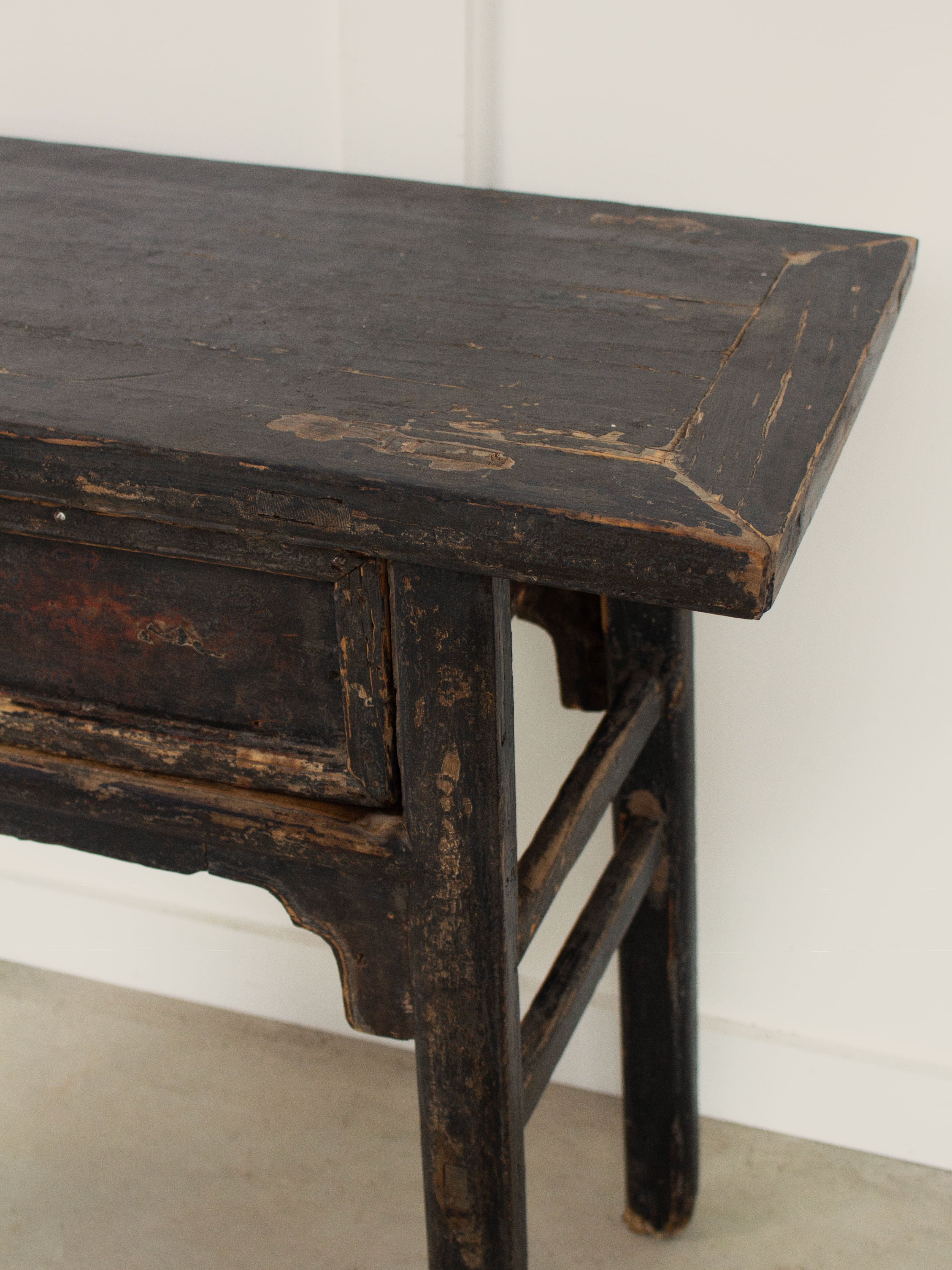 Vintage 1 Drawer Console Table